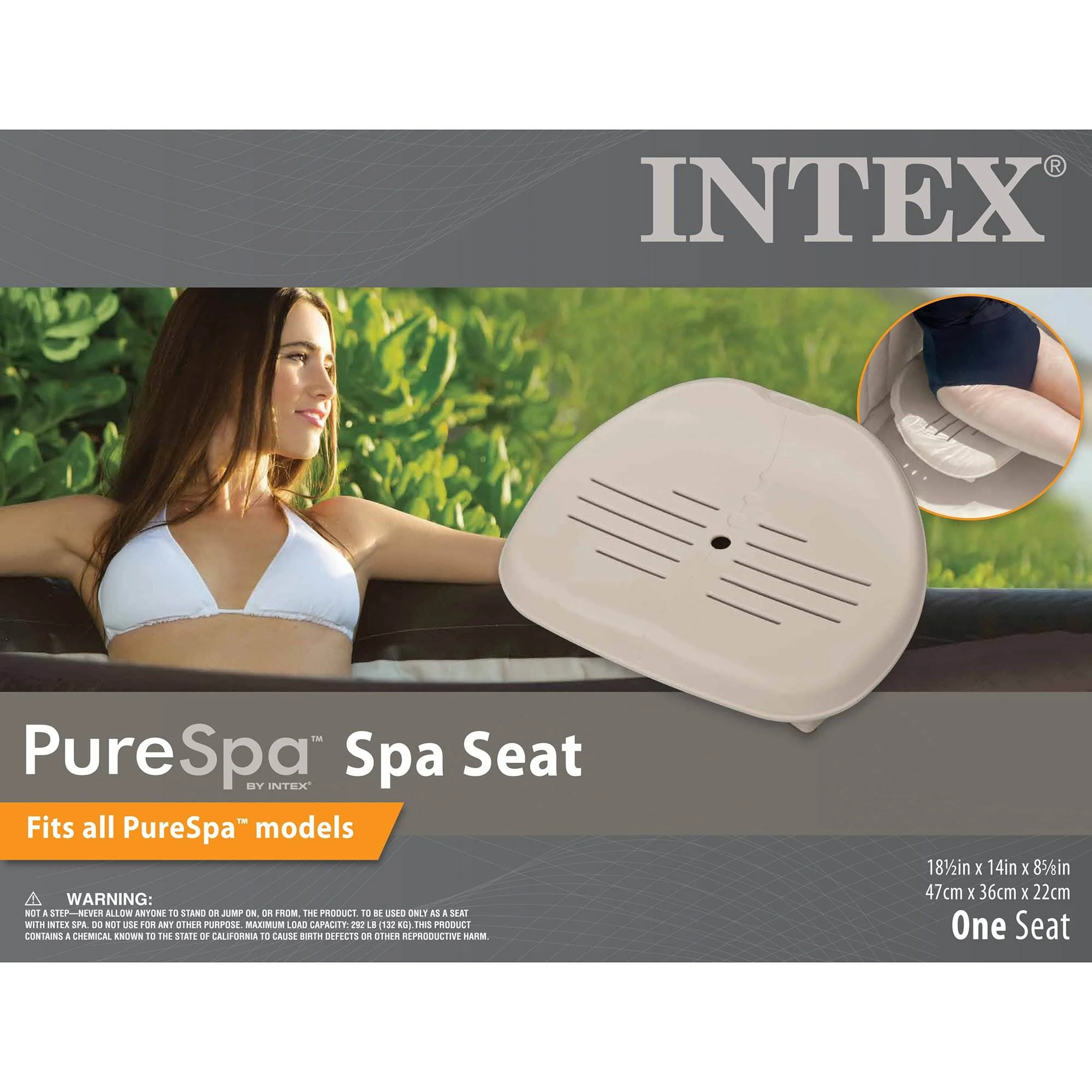 Intex PureSpa Plus 6 Person Inflatable Hot Tub with Adjustable Seats (2 Pack) - Image 10
