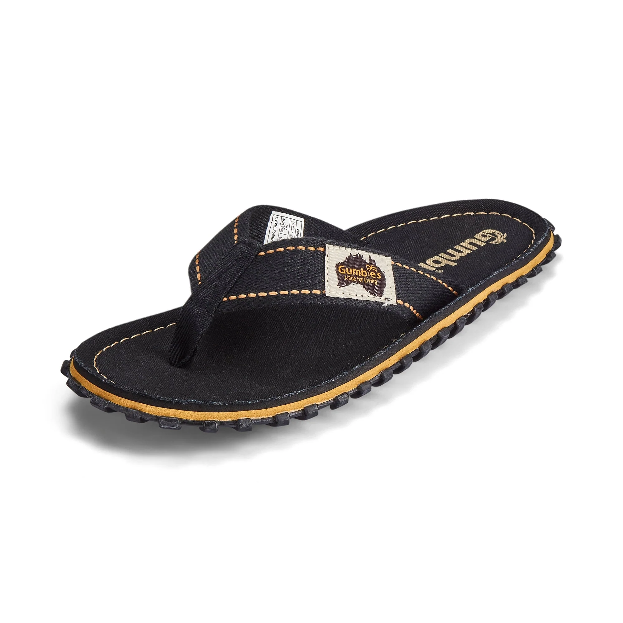 Islander Flip-Flops - Men's - Classic Black - Image 4