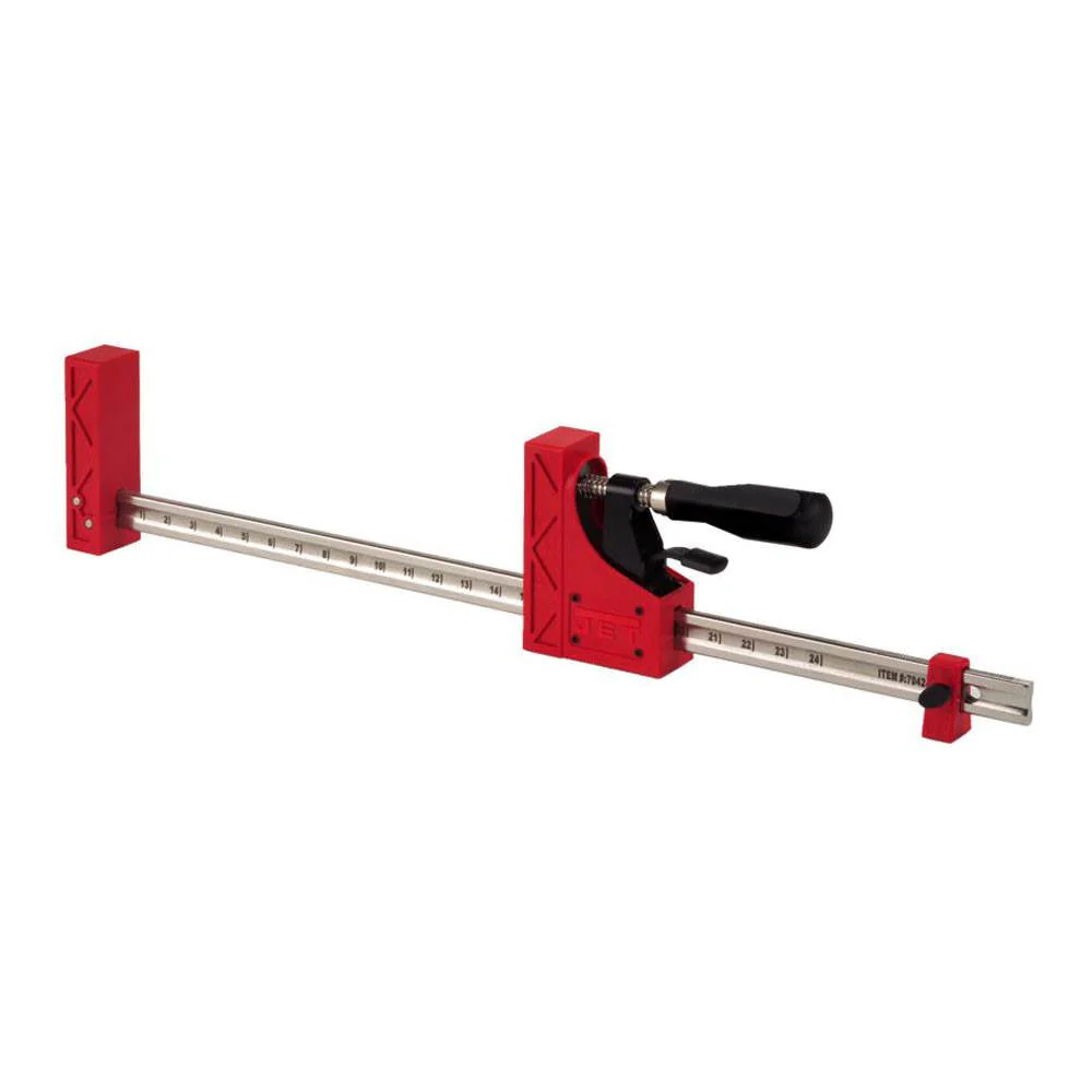 JET 12' 1000 Pound 90 Degree Parallel Clamp with Slide Glide Trigger (4 Pack) - Image 2