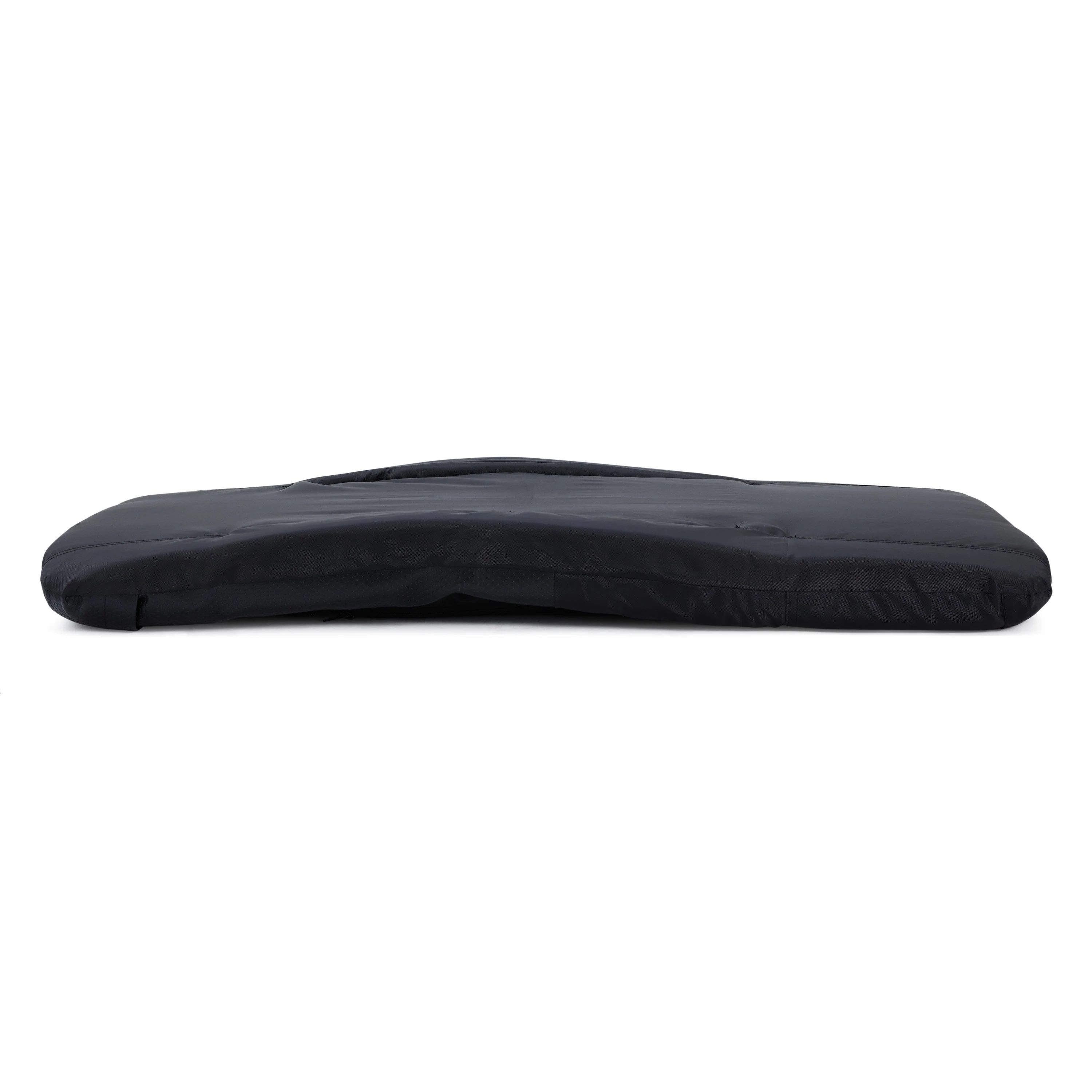 Jomeed 25 Inch Comfortable Padded Reclining Stadium Seat with Pockets, Black - Image 7