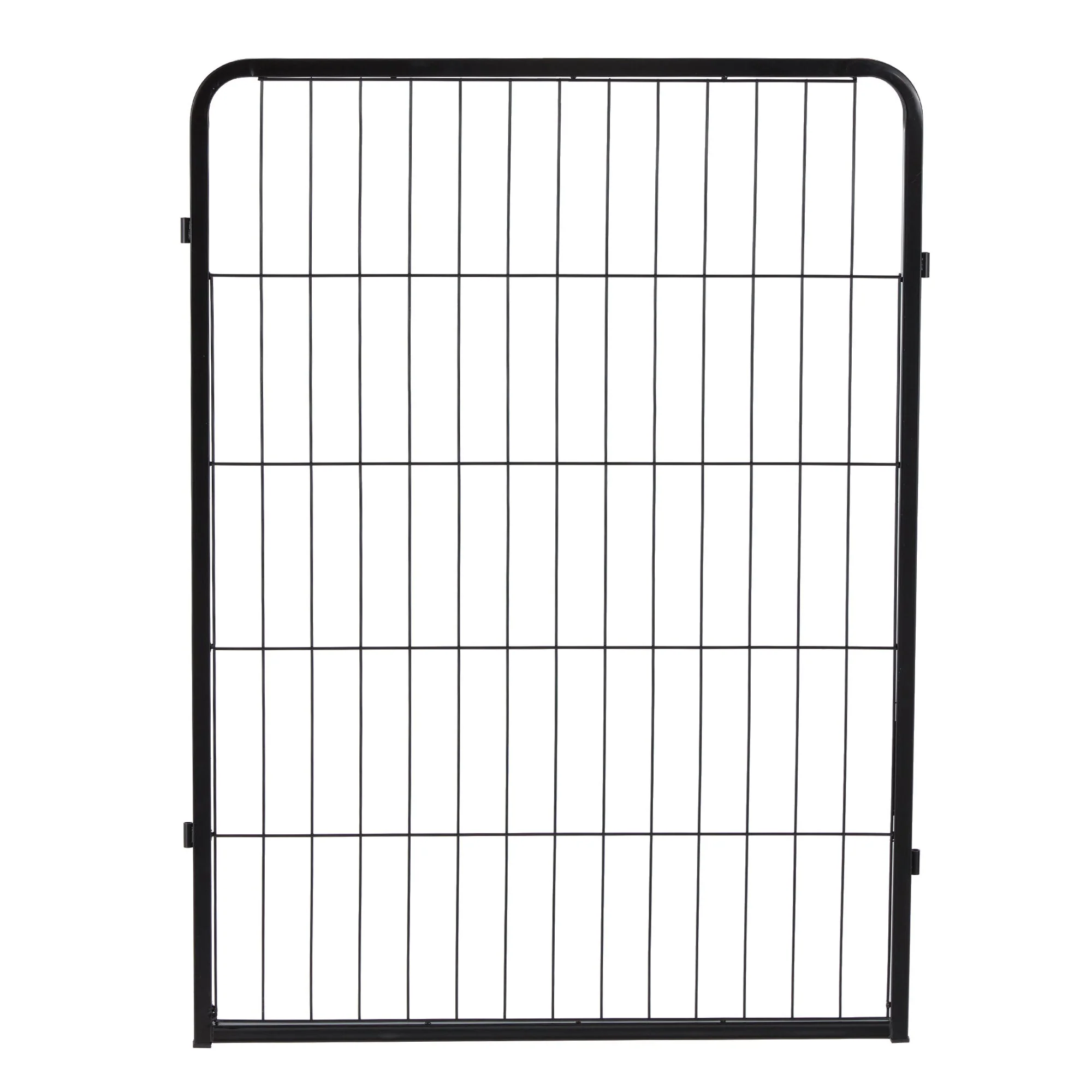 JOMEED Indoor and Outdoor 8-Panel, 32-Inch High Dog Pet Playpen with Door, Black - Image 6