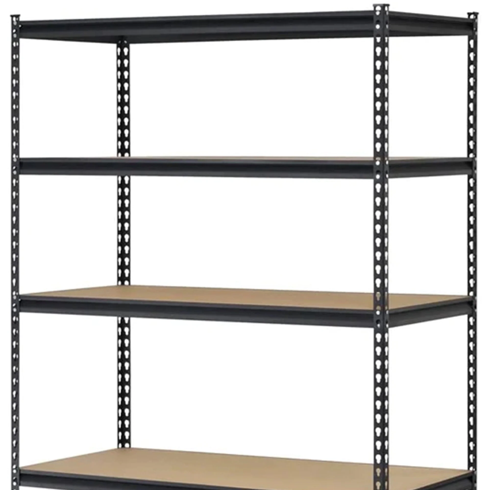 Juggernaut Storage 18" x 72" 5 Shelf Steel Utility Shelving Storage Unit, Black - Image 11