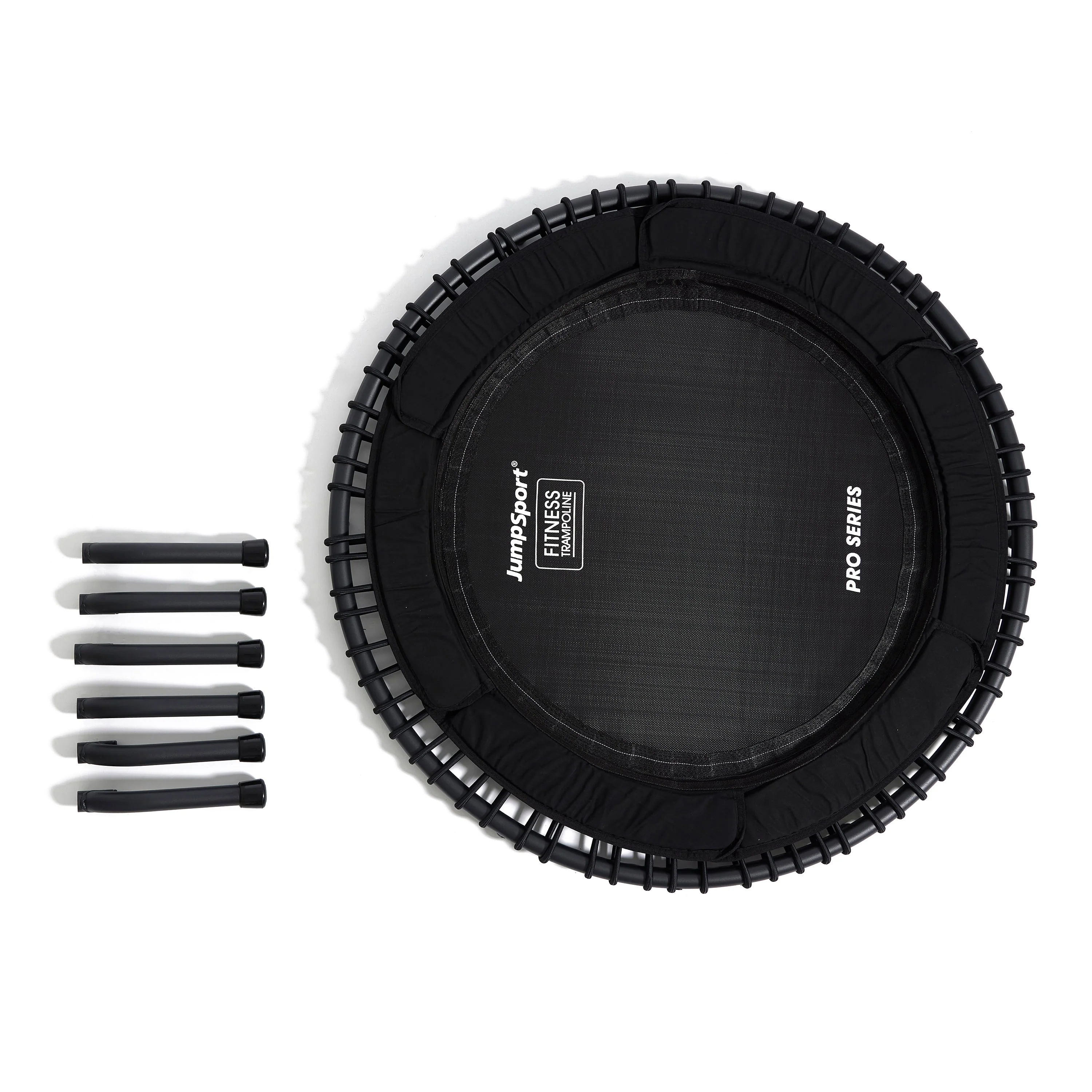 JumpSport 570 PRO Indoor Durable Lightweight 44-Inch Fitness Trampoline, Black - Image 9