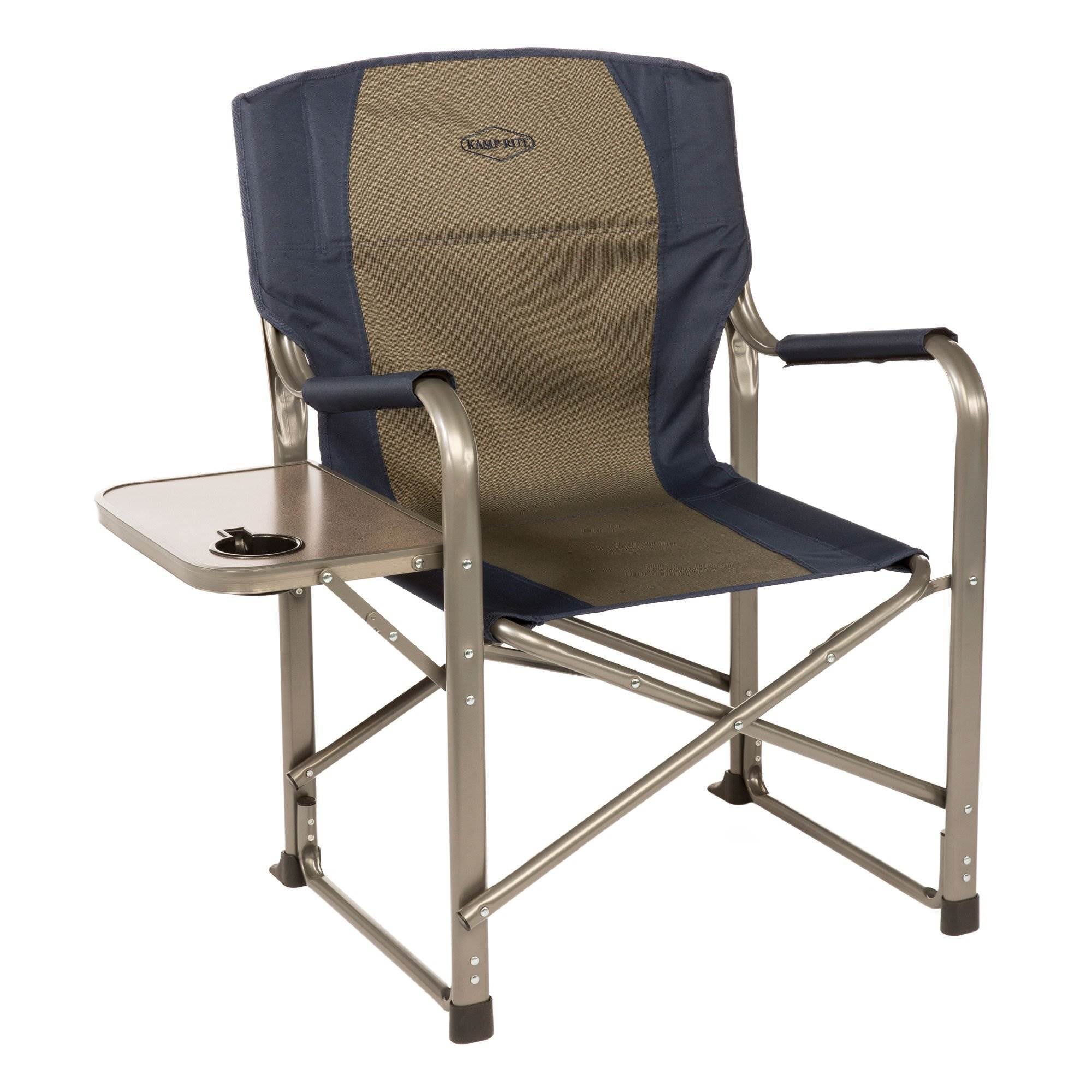 Kamp-Rite CC105 Tailgating Camp Folding Directors Chair with Side Table (4 Pack) - Image 2
