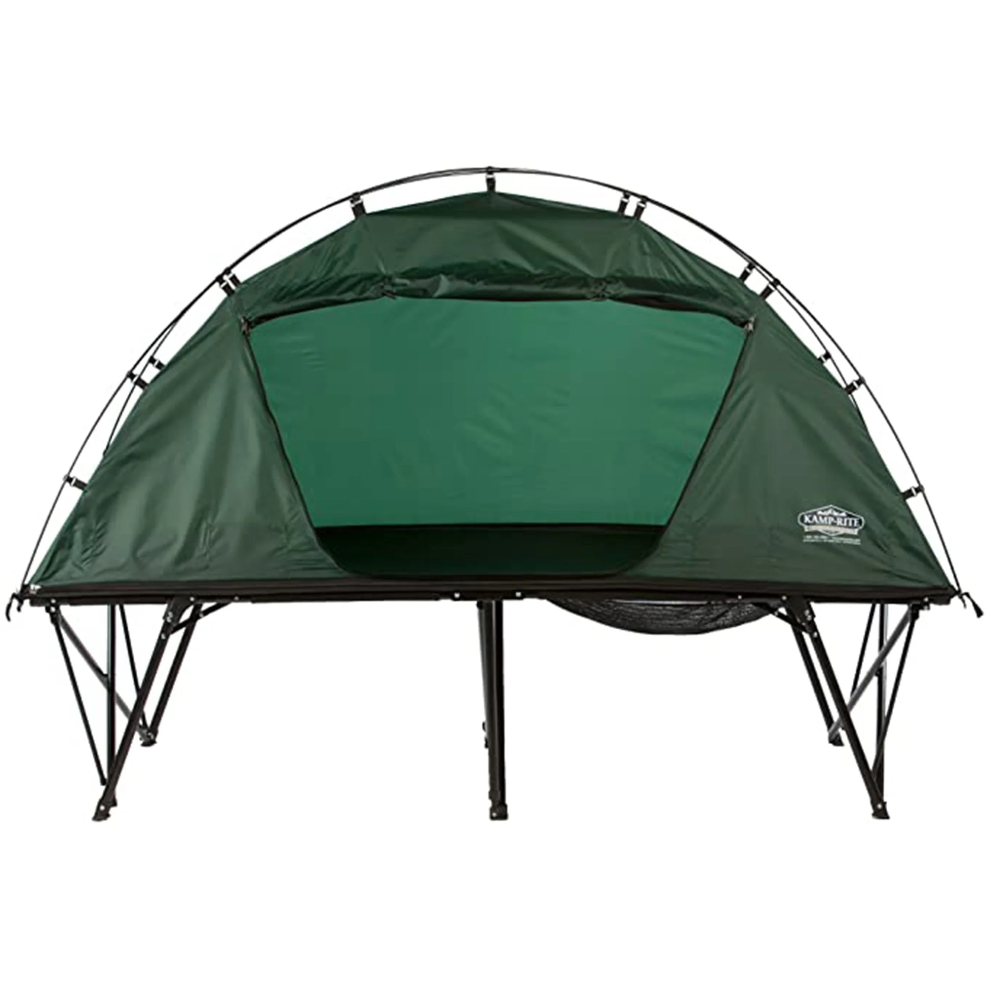 Kamp-Rite Extra Large Compact Quick Setup 1 Person Tent Cot, Chair & Tent, Green - Image 10