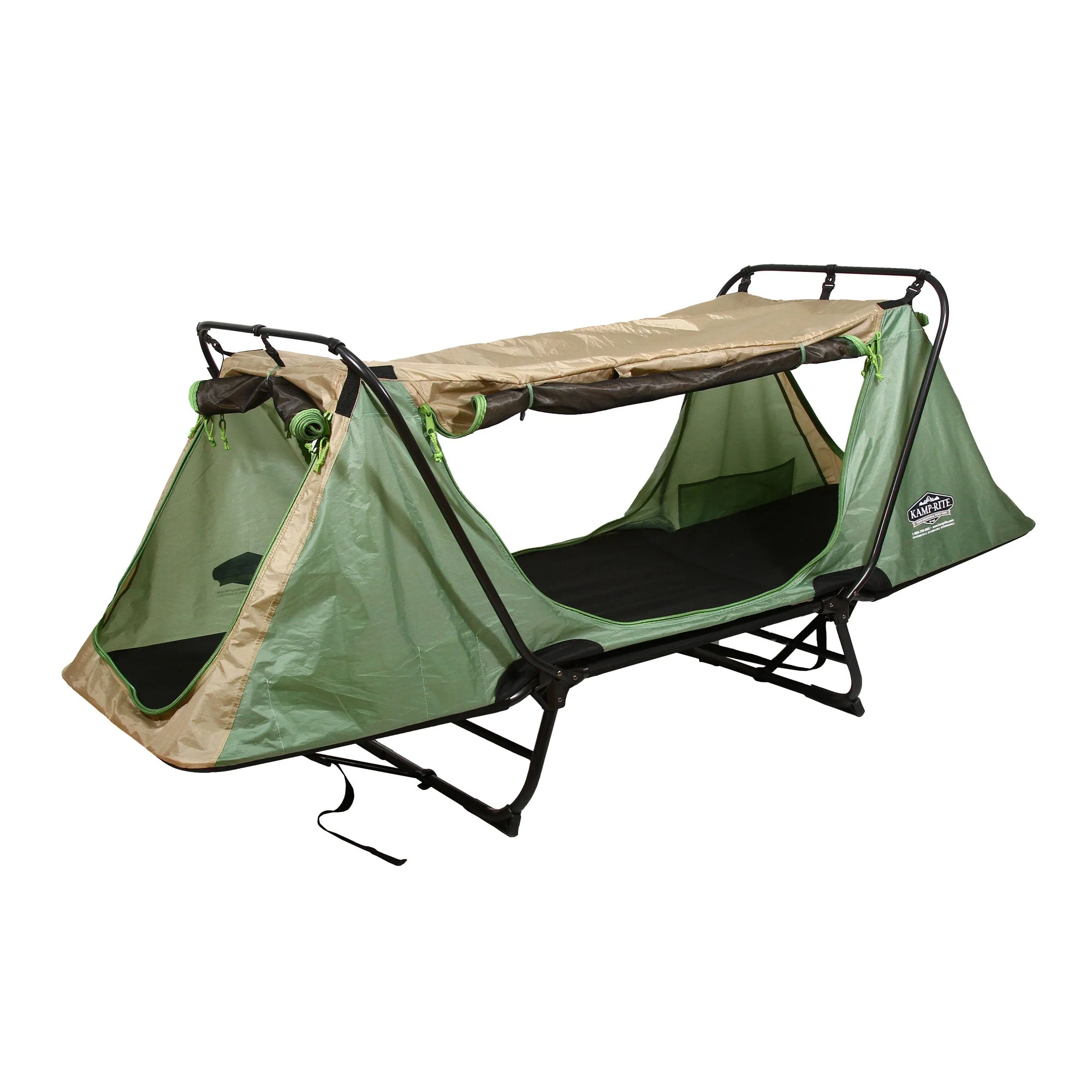 Kamp-Rite Original Portable Versatile Cot, Chair, & Tent, Easy Setup (2 Pack) - Image 3