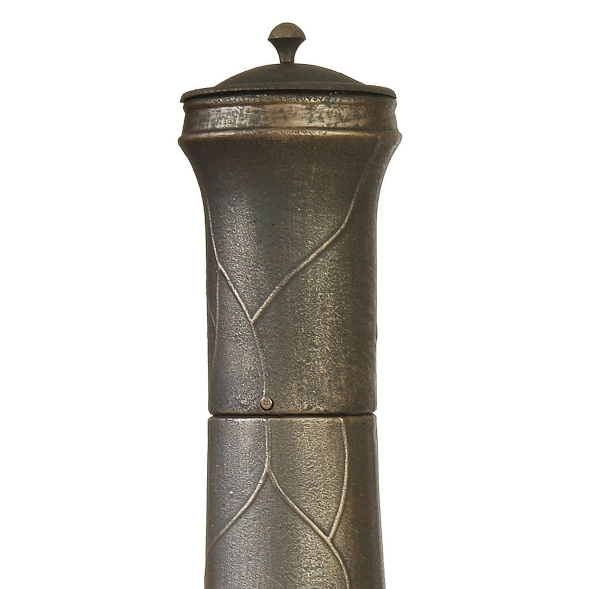 Kay Home Products 30199 Sonora Outdoor Wood Burning Metal Chimenea Fireplace - Image 2