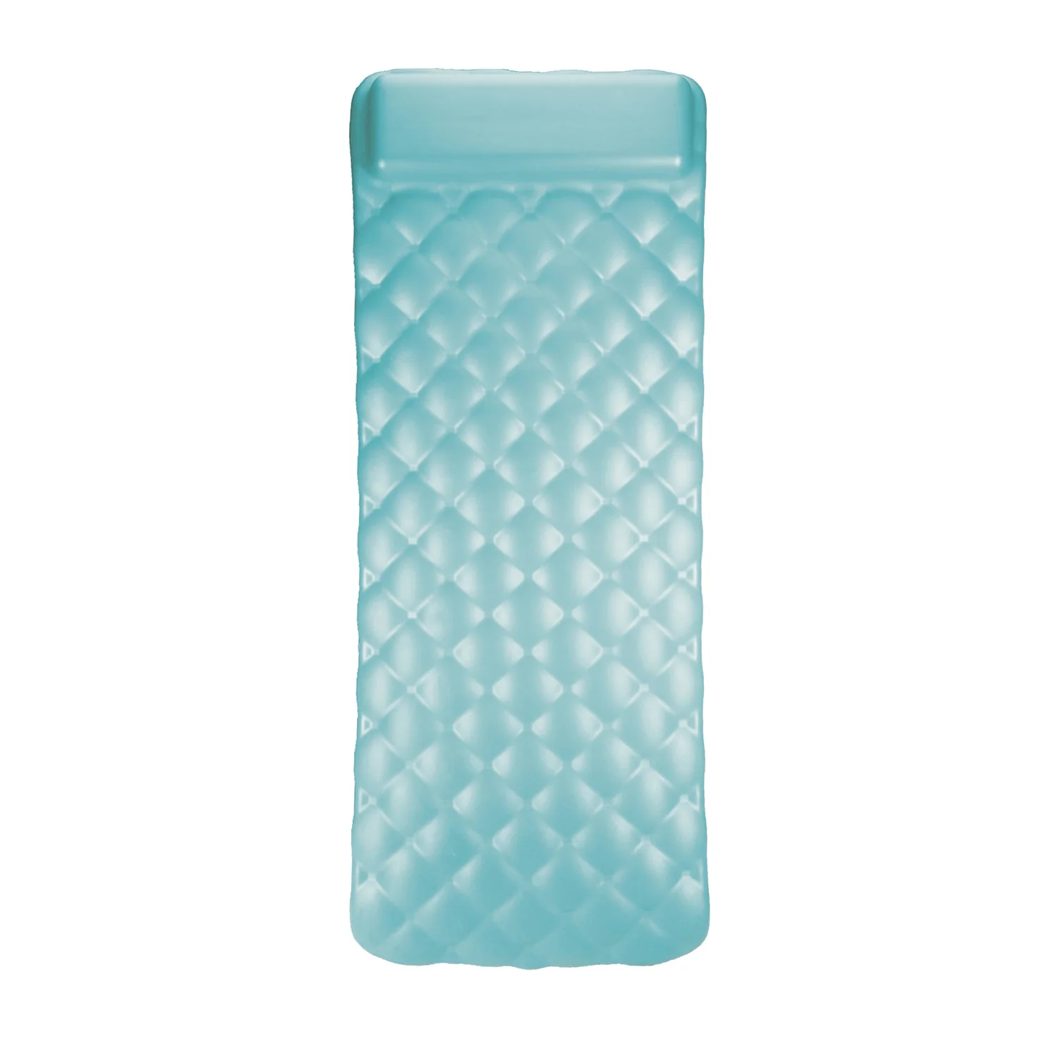 Kelsyus Laguna Lounger Foam Pool and Lake Water Mat with Oversized Pillow, Aqua - Image 3