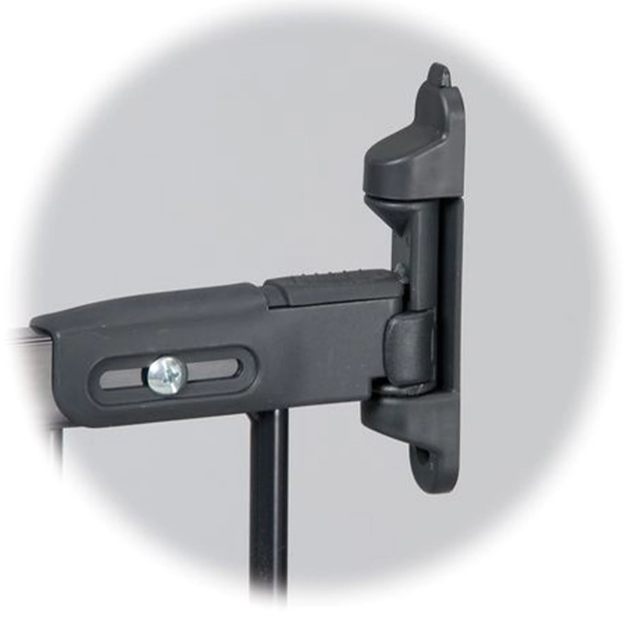 KidCo Angle Mount Safeway Stair Top Quick Release Baby Gate, 42.5x30.5 In, Black - Image 6