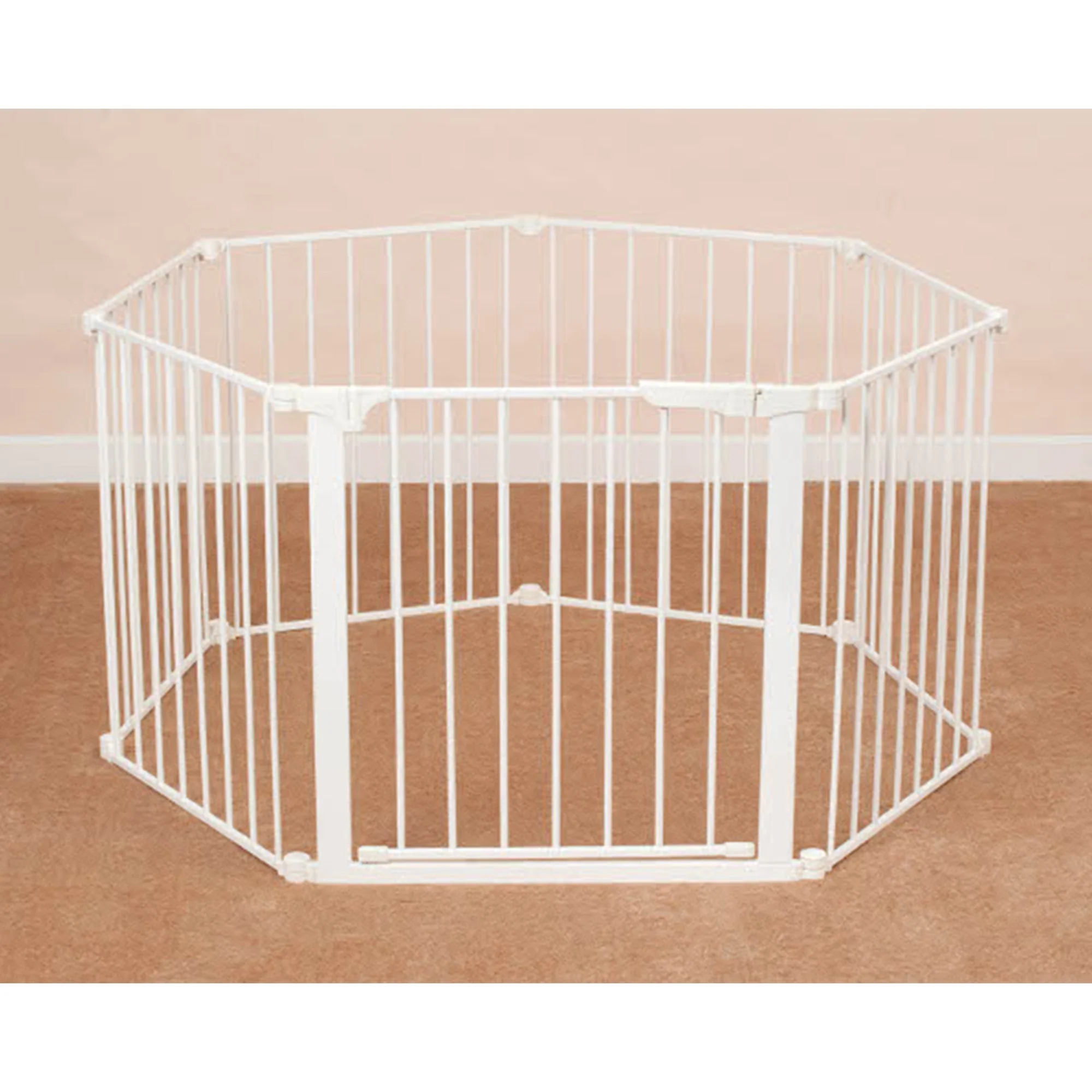 KidCo Custom Fit Auto Closing ConfigureGate Baby Gate with 30 Inch Door, White - Image 10