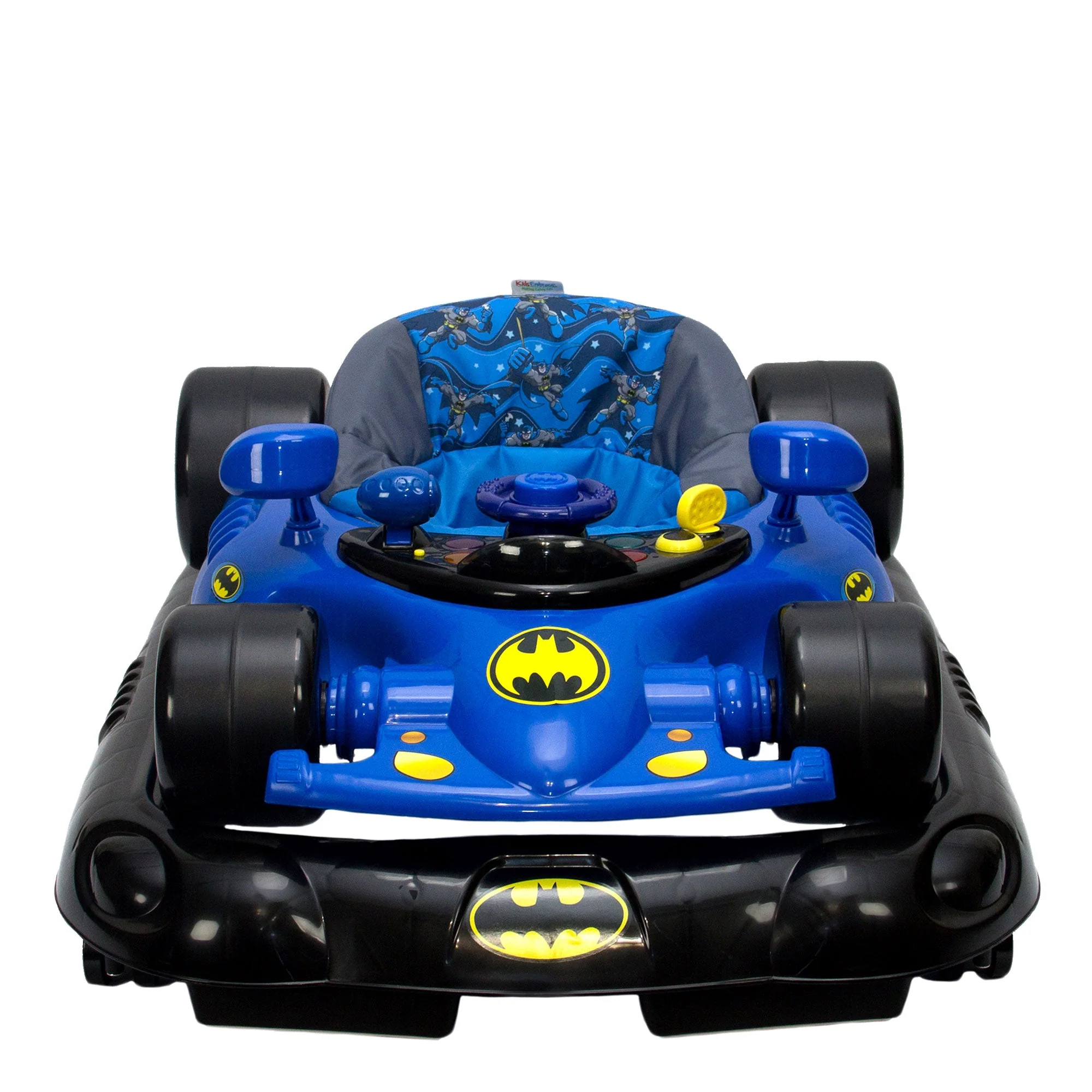 KidsEmbrace Batman Baby Activity Station Race Car Walker with Lights & Sounds - Image 3