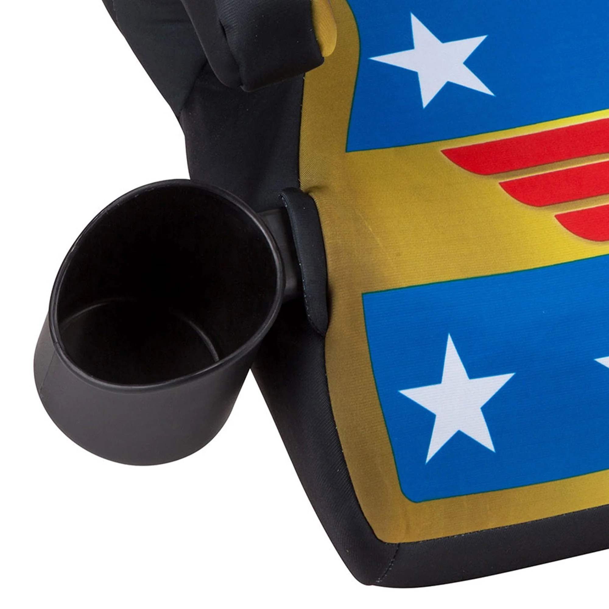 KidsEmbrace Wonder Woman Backless Booster Car Seat for Kids 4 Years and Up - Image 5