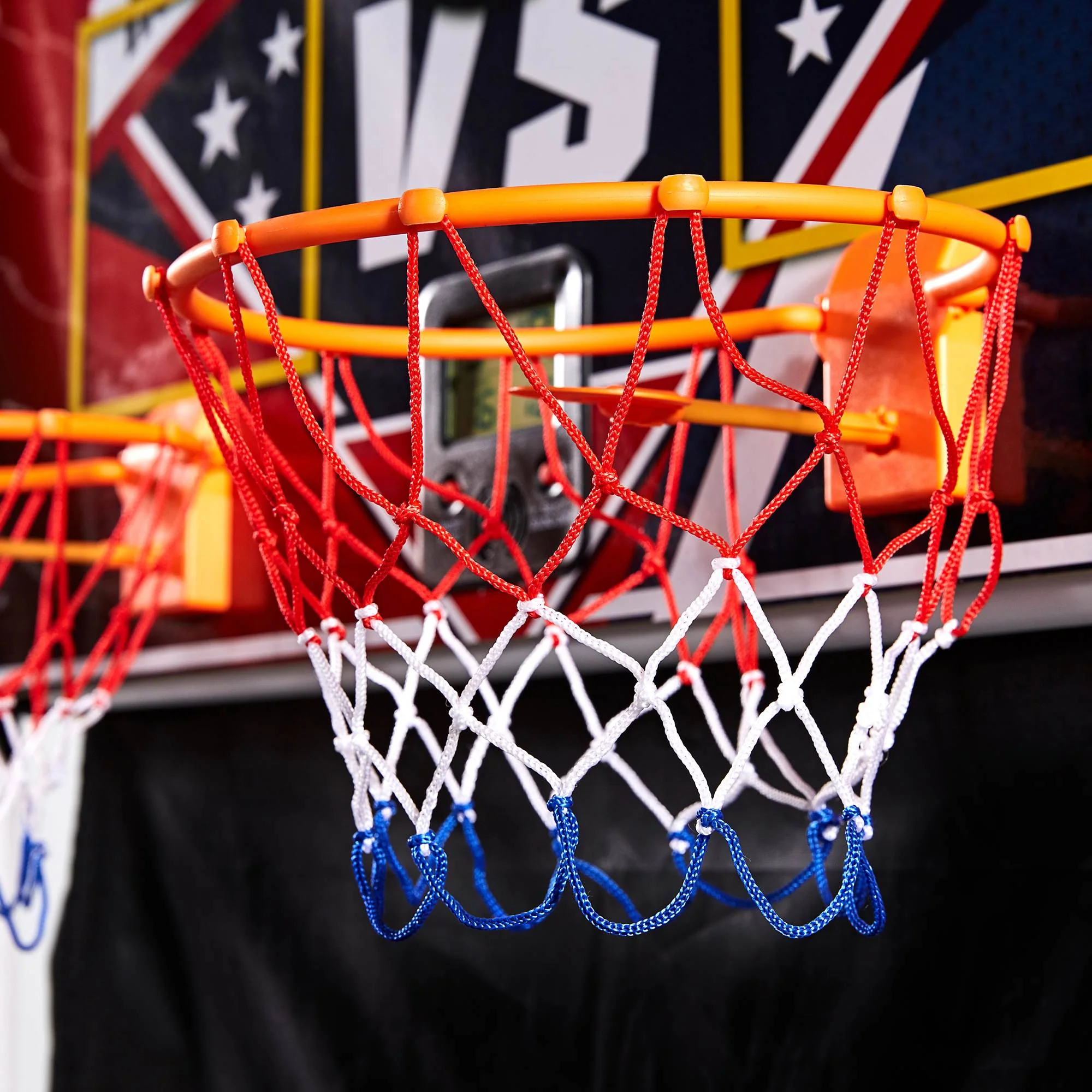 Lancaster 2 Player Junior Indoor Arcade Basketball Dual Hoop Shooting Game Set - Image 7