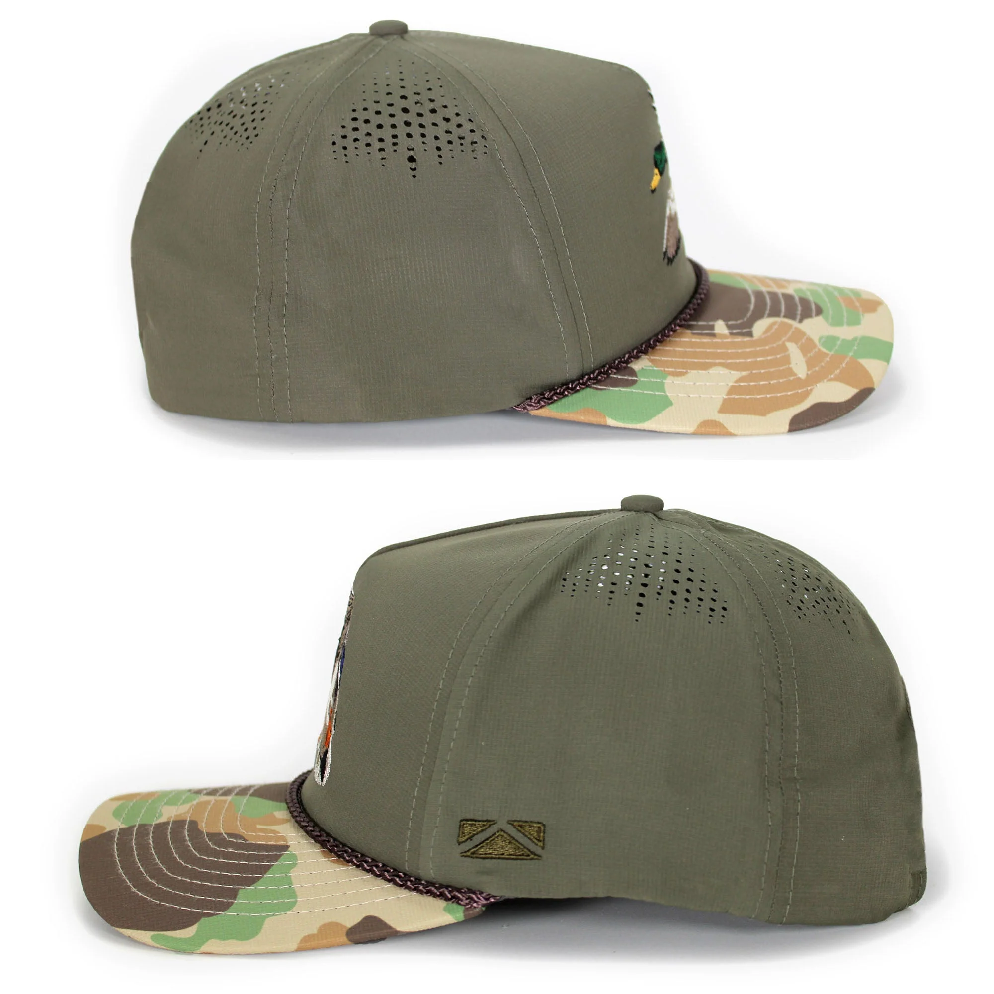 Landing Mallard 5-Panel Base Camp Performance Hat - Image 4