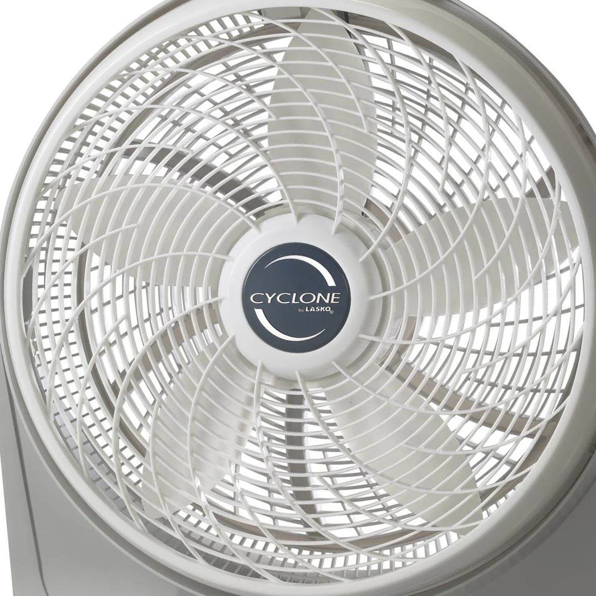 Lasko 20 Inch Cyclone Portable Full-Tilt Floor or Wall Mount Pivoting Fan, White - Image 3
