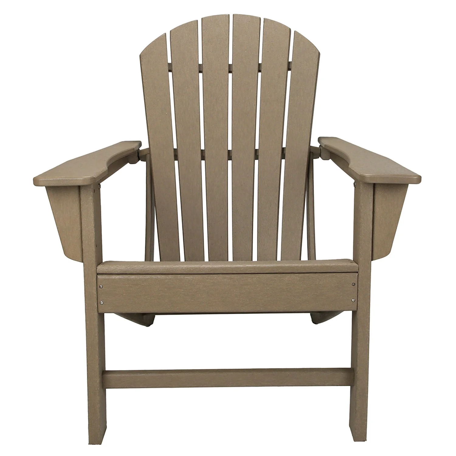 Leisure Classics UV Protected Indoor Outdoor Lounge Deck Chair, Gray (2 Pack) - Image 3
