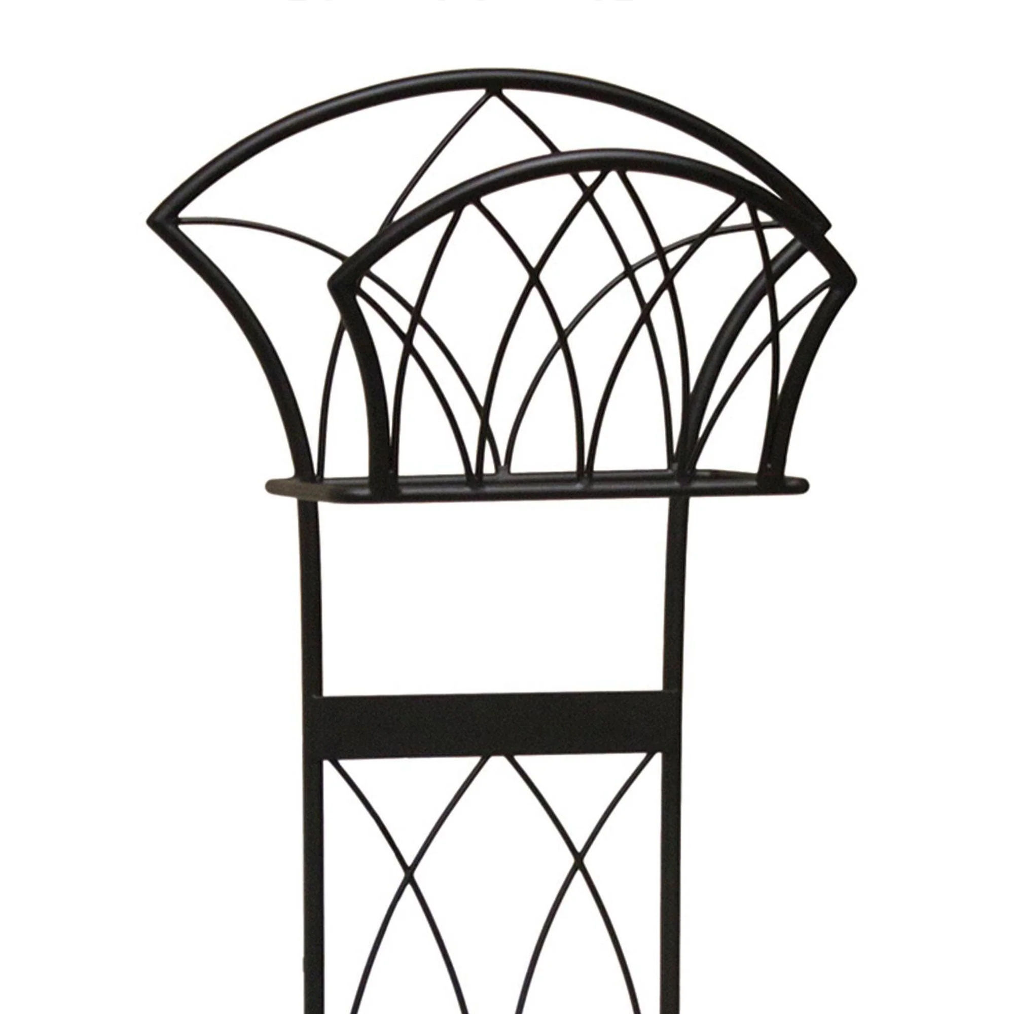 Liberty Garden LBG116 Steel Decorative Garden Hose Stand with Gothic Design - Image 6