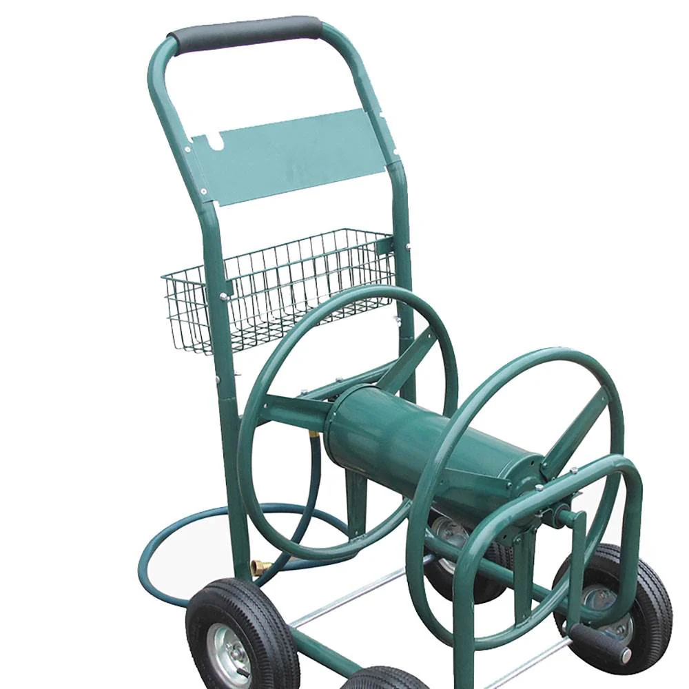 Liberty Garden Products 4 Wheel Hose Reel Cart Holds up to 350 Feet (2 Pack) - Image 5