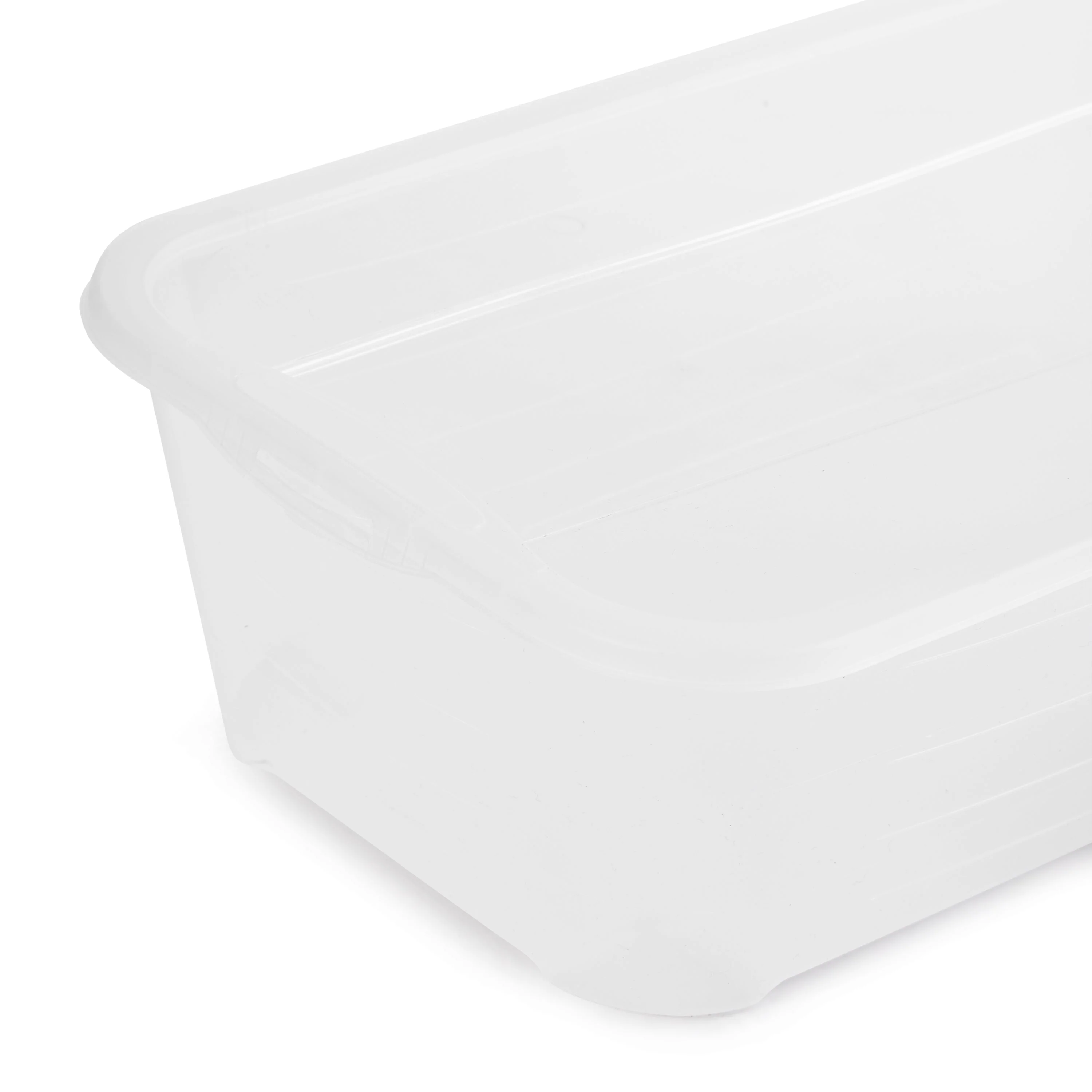 Life Story Durable 5.7-Liter Clear Shoe & Closet Storage Box Container (24 Pack) - Image 4