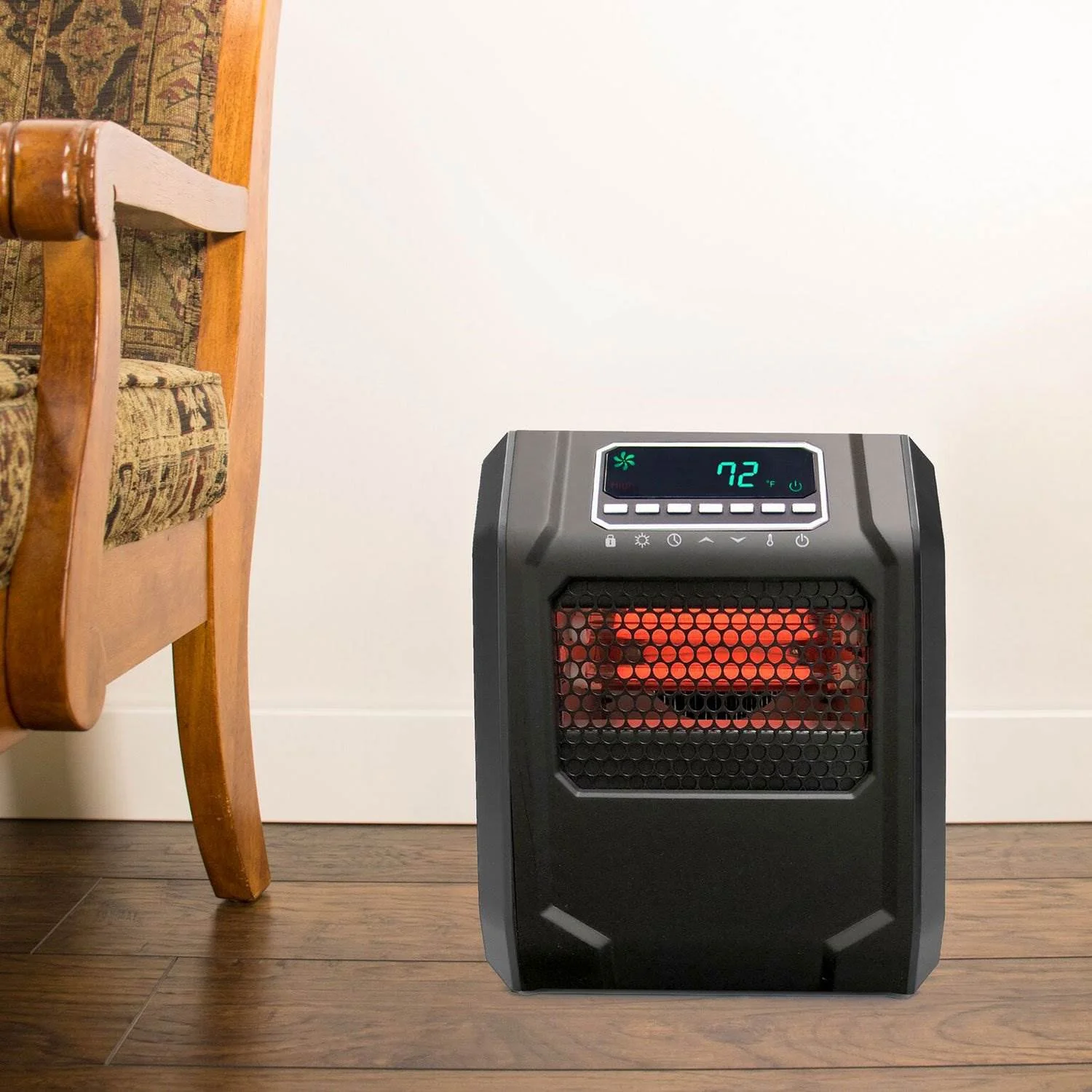 Lifesmart 4-Element Quartz Infrared Portable Electric Space Heater (3 Pack) - Image 5