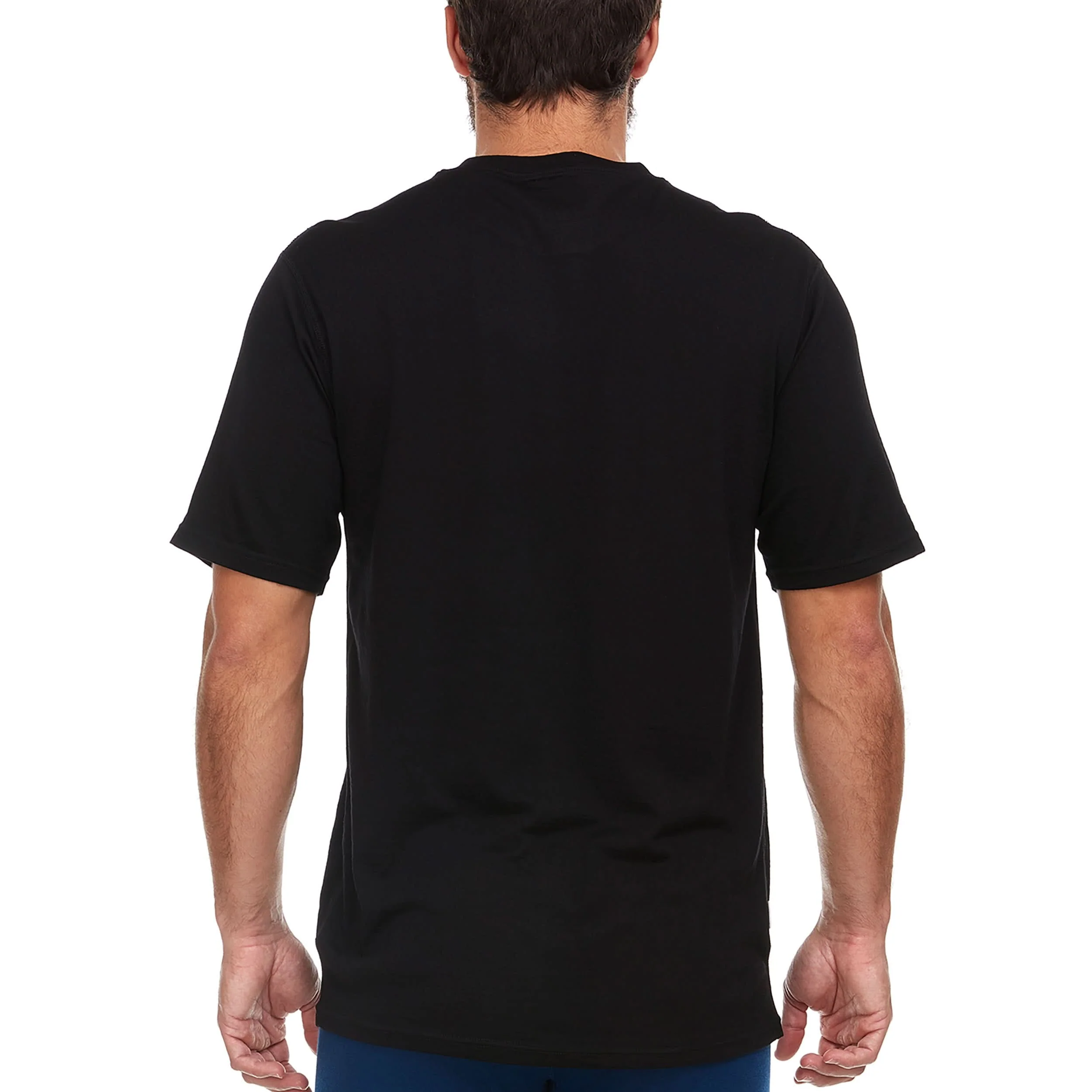 Lightweight Men's Wool T Shirt Crew - 100% Merino Wool - Image 3