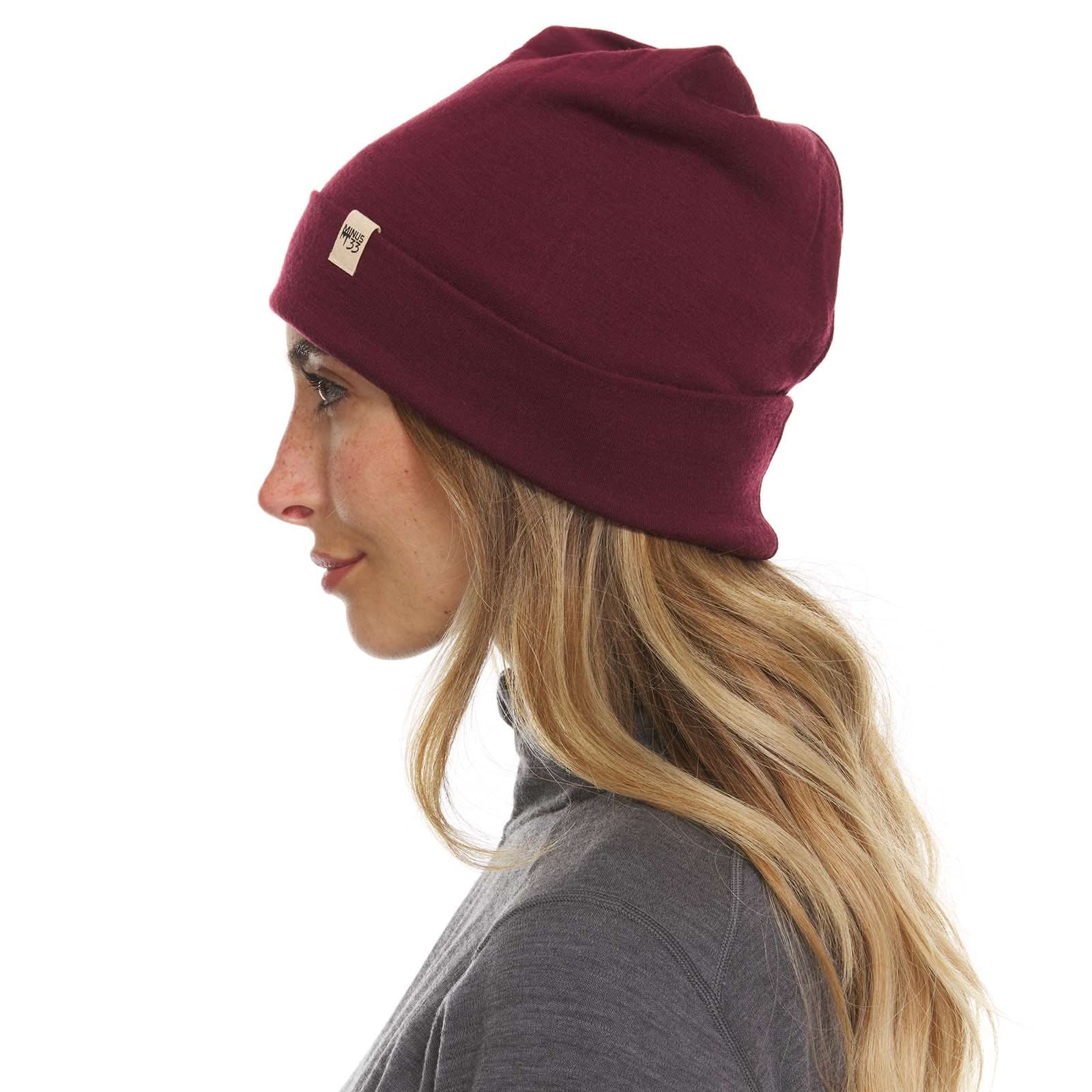 Lightweight Wool Cuff Beanie - 100% Merino Wool - Image 19