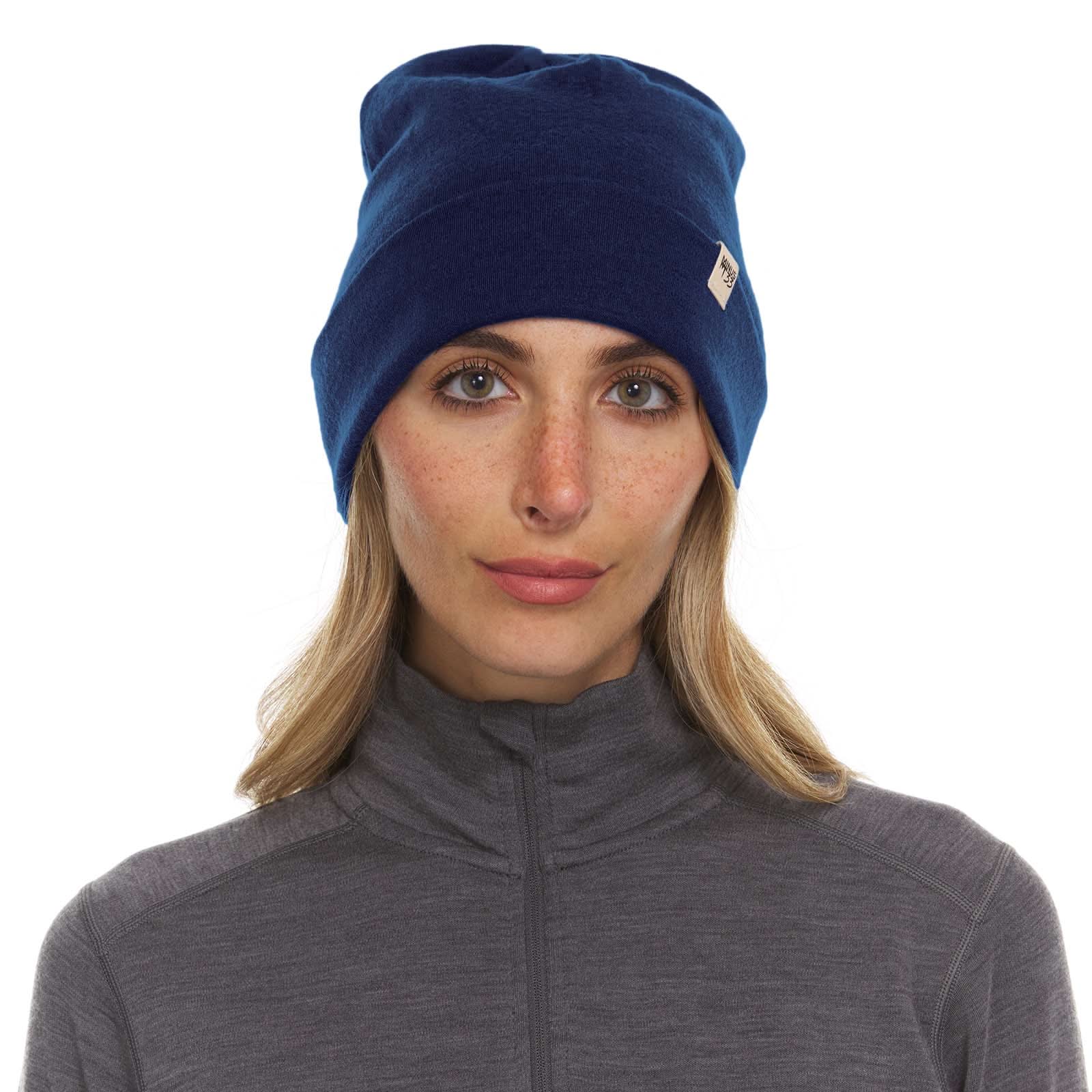 Lightweight Wool Cuff Beanie - 100% Merino Wool - Image 89