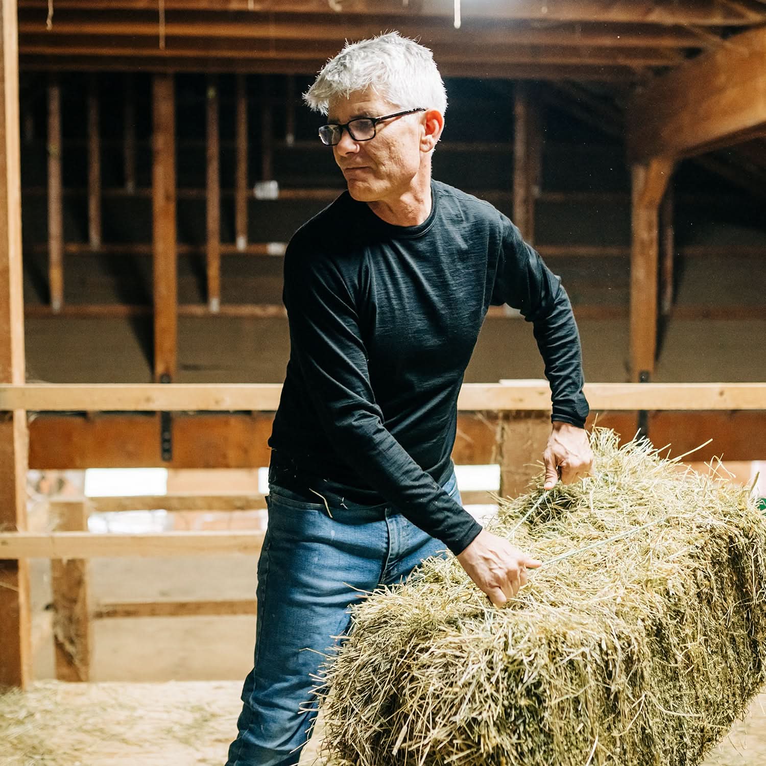 Lightweight Men's Wool Crew - 100% Merino Wool - Image 13