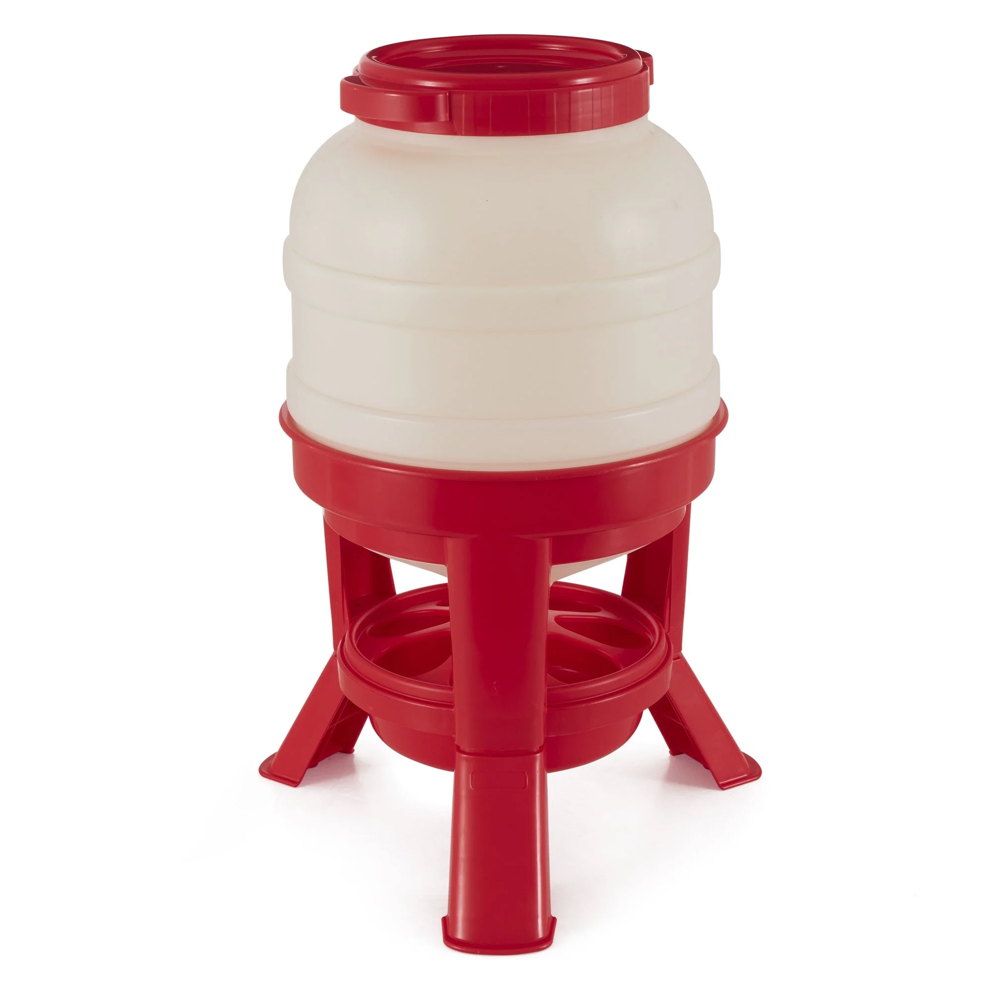 Little Giant DOMEFDR45 45 Pound Feed Heavy Duty Poultry Chicken Gravity Feeder - Image 2