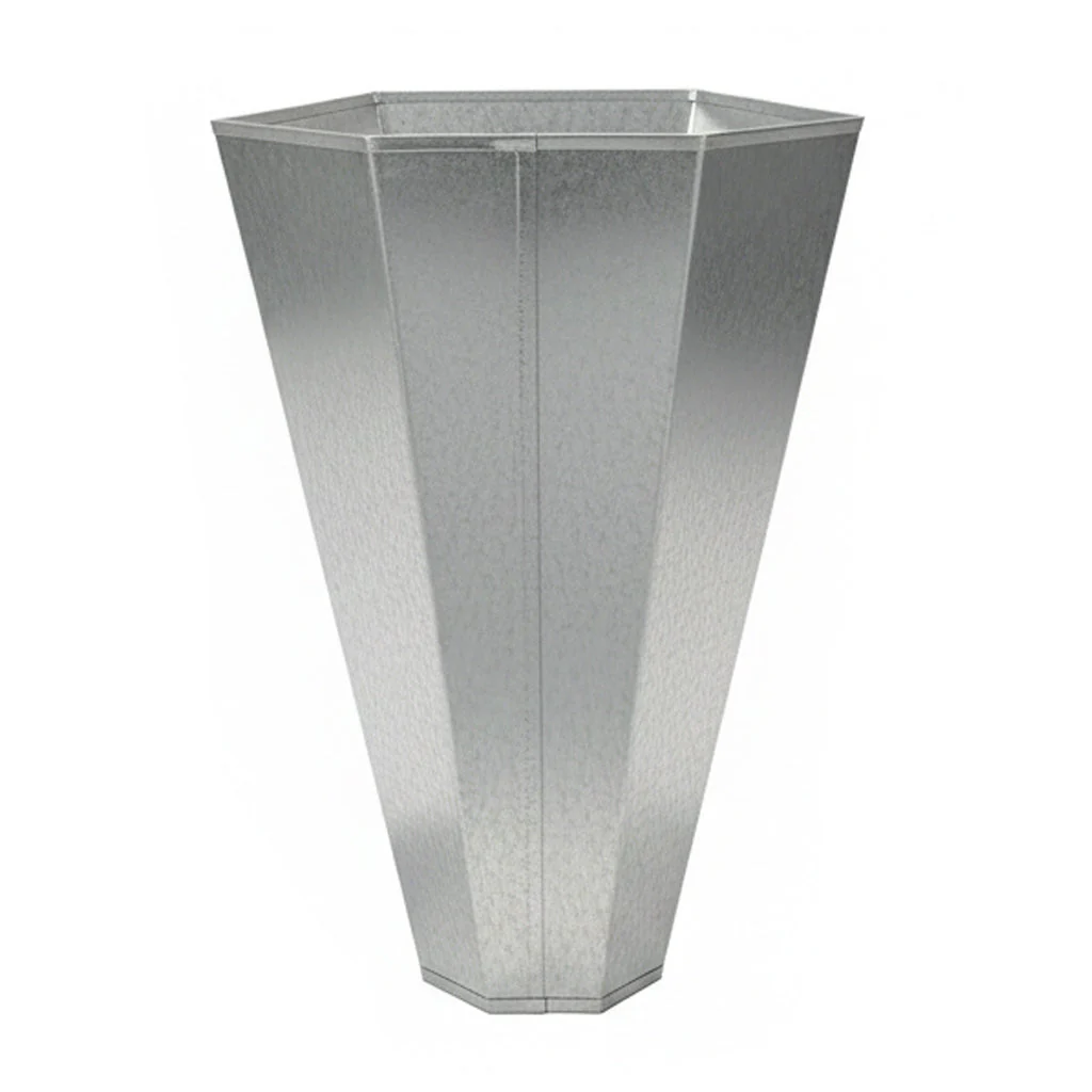 Little Giant RC2 Galvanized Steel Medium Poultry Restraining Cone, (4 Pack) - Image 3
