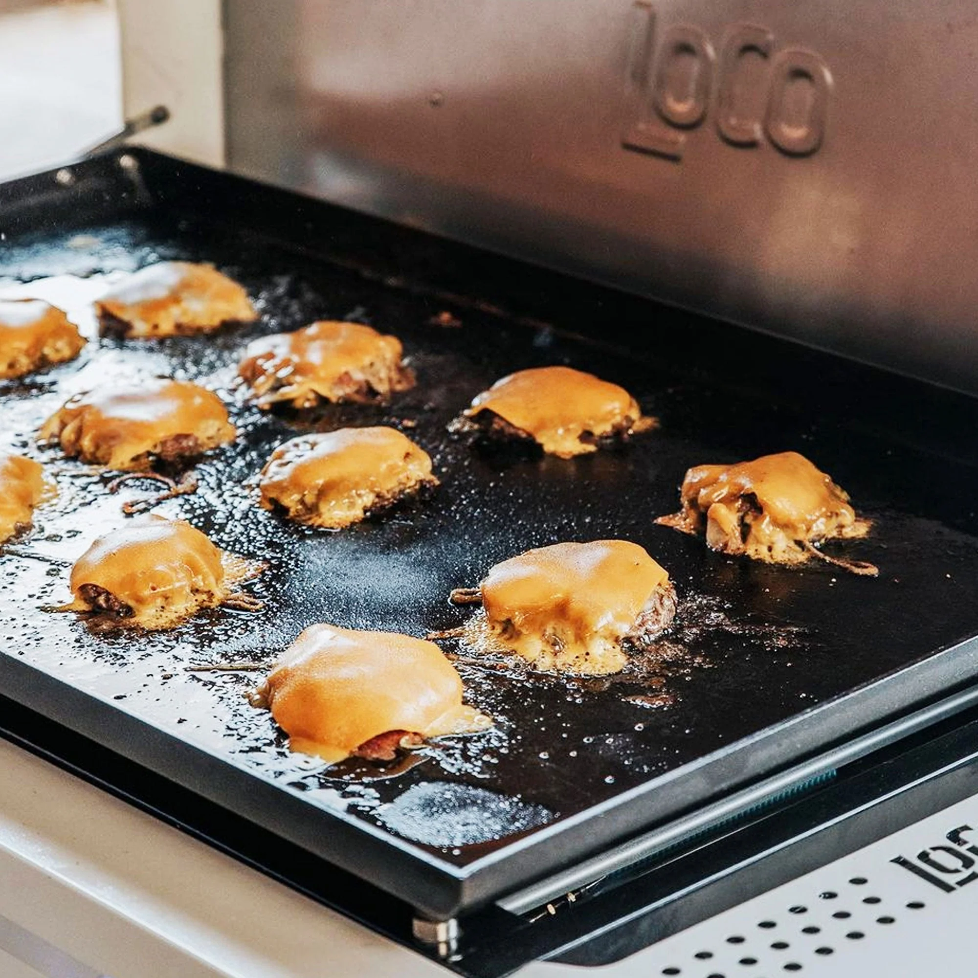 Loco Cookers 3-Burner Classic SmartTemp Outdoor Flat Top Propane Gas Grill, 36" - Image 8