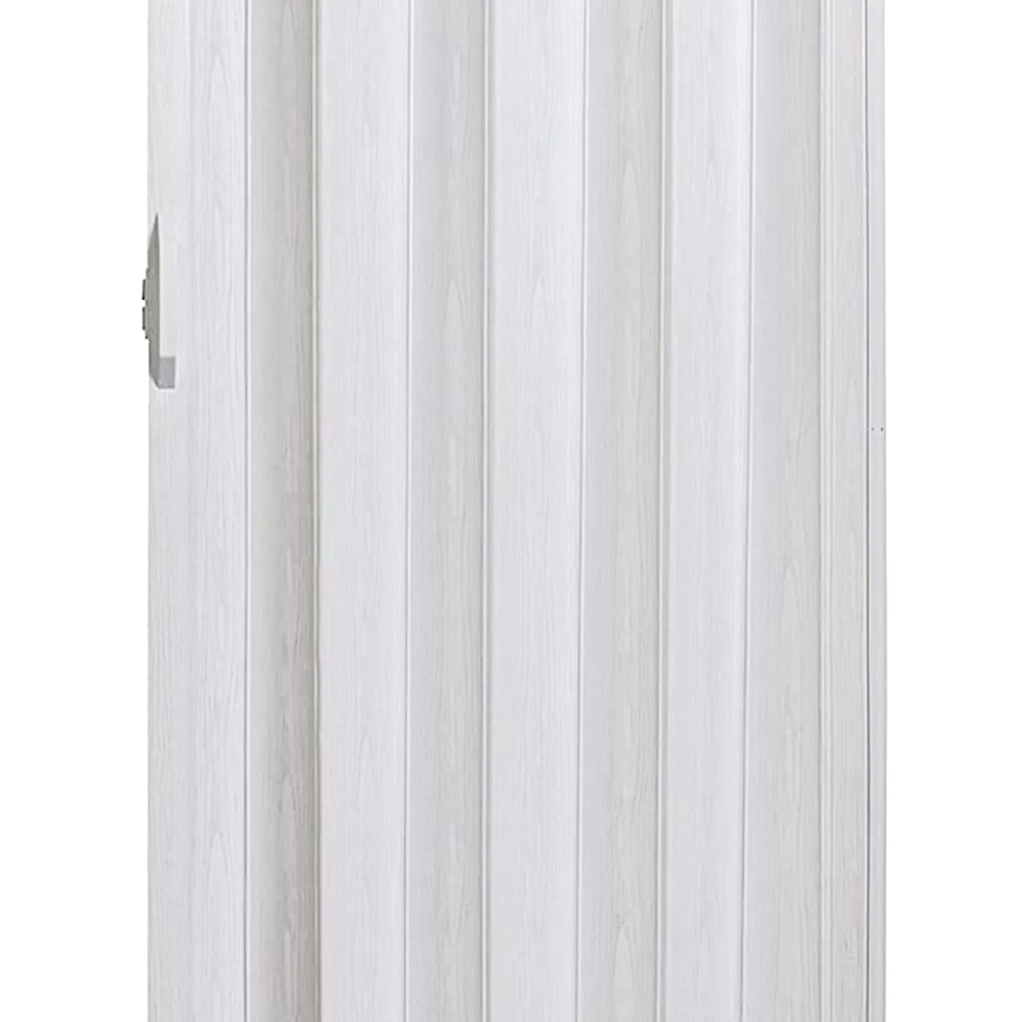 LTL Home Products Via 36" x 80" Vinyl Hinged Single Folding Door, White Mist - Image 7