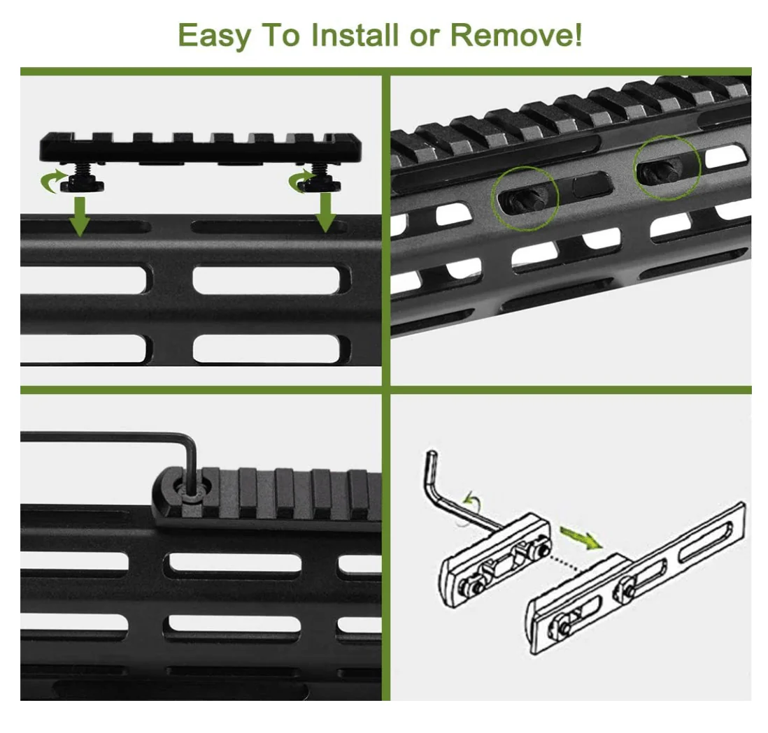 M-LOK and KeyMod Adapter Sets - Image 2