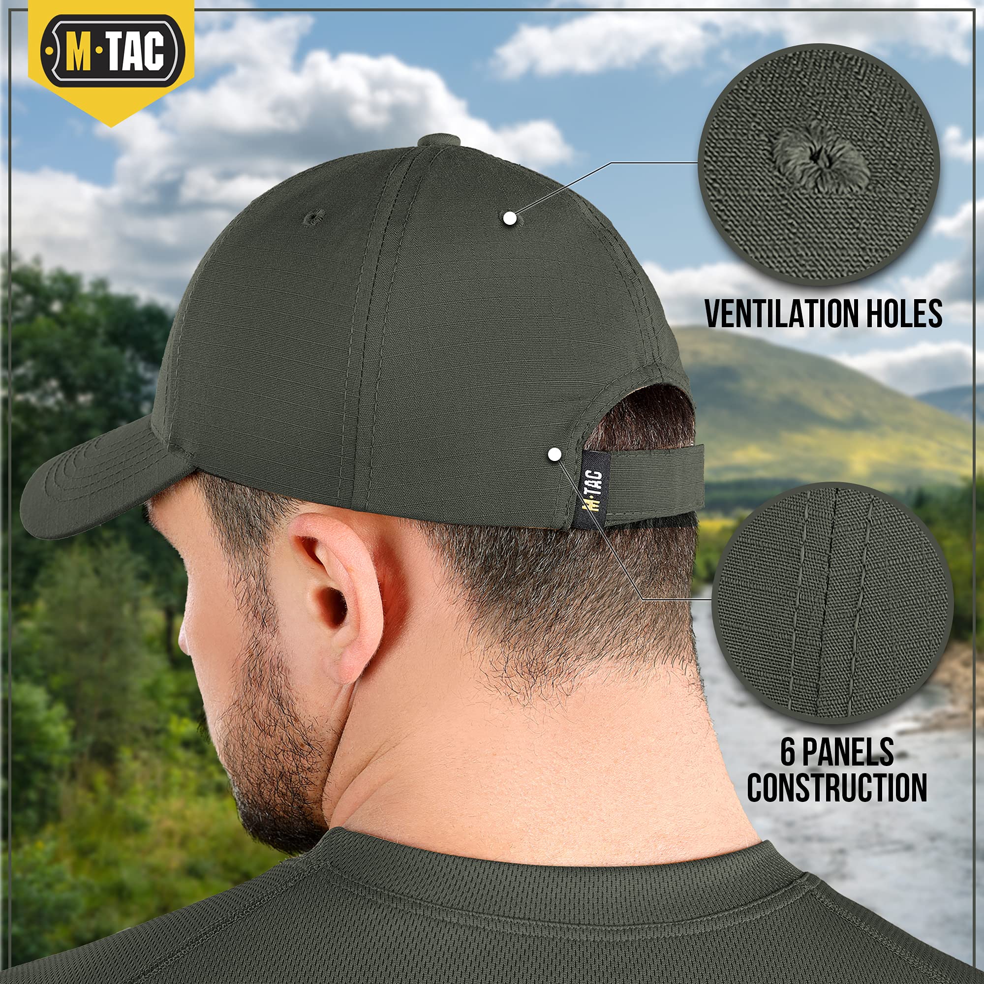 M-Tac Baseball Cap Flex Rip-Stop - Image 11