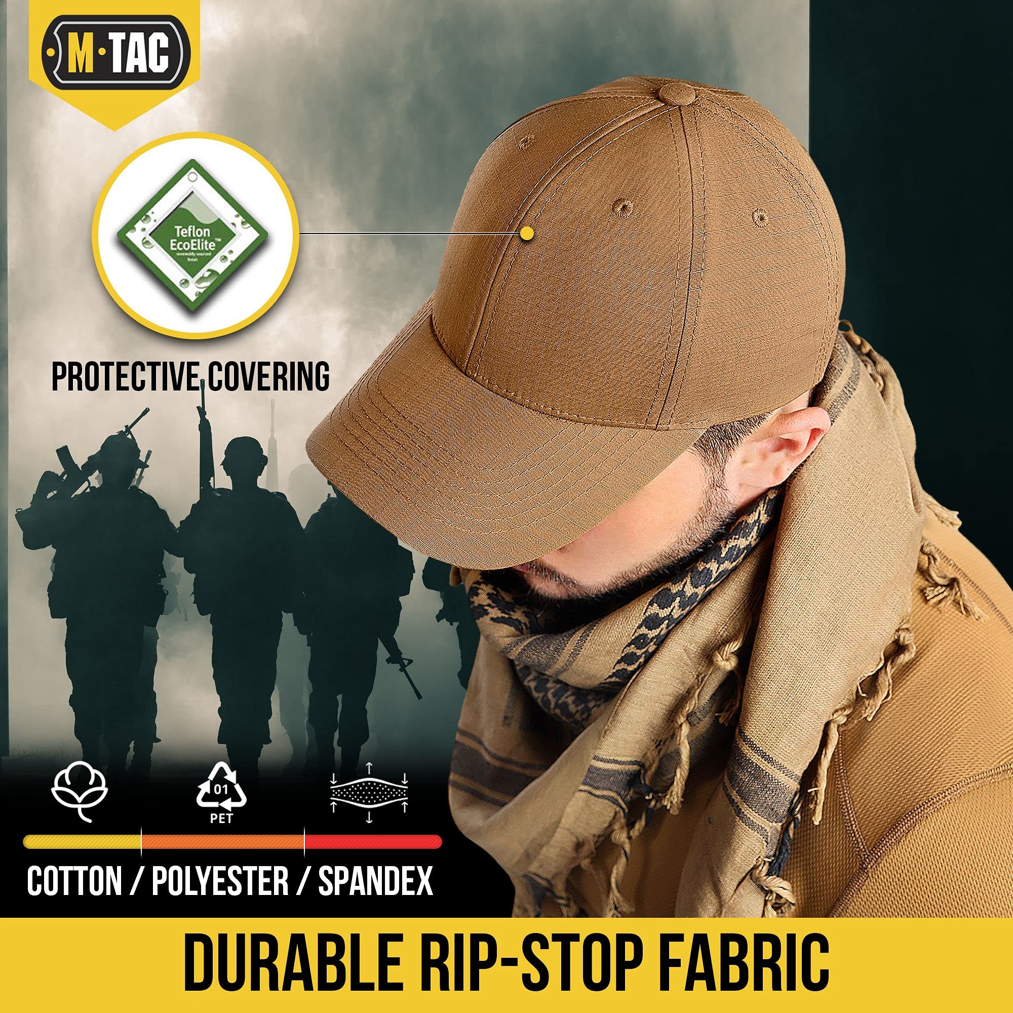 M-Tac Baseball Cap Flex Rip-Stop - Image 26