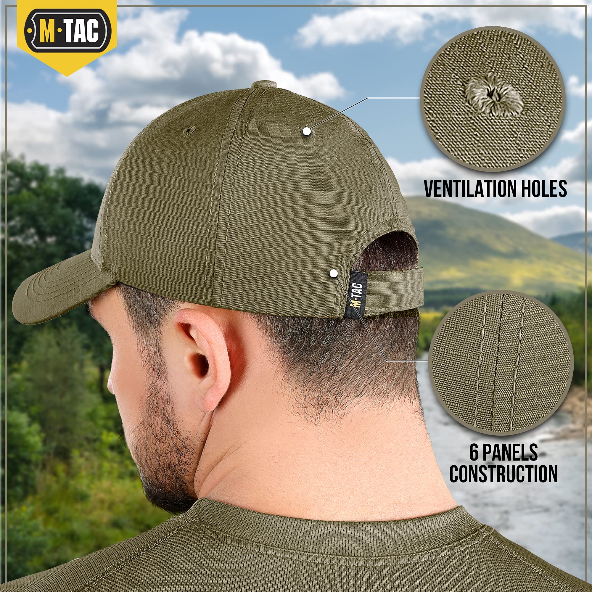 M-Tac Baseball Cap Flex Rip-Stop - Image 33