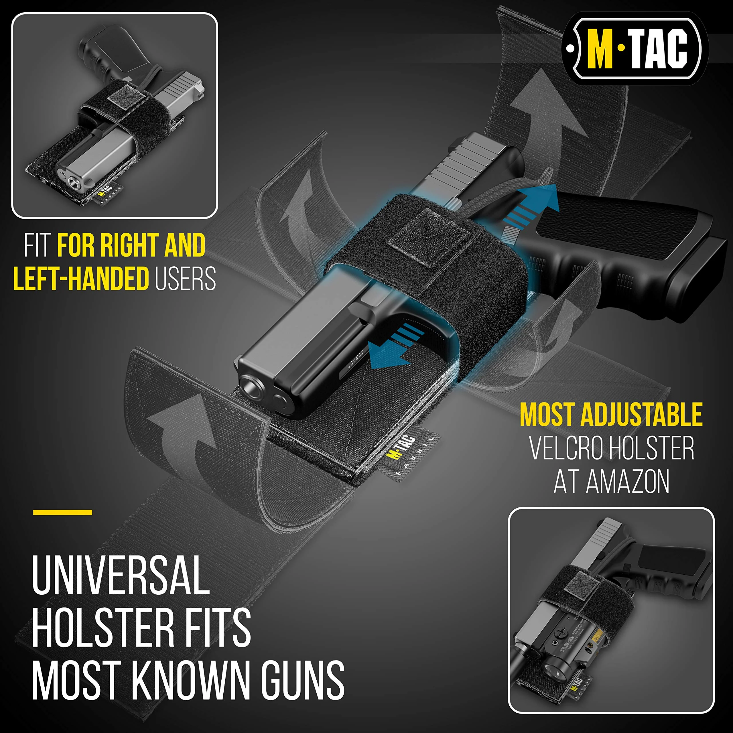 M-Tac CCW Holster - Modular Universal Holster - Image 7
