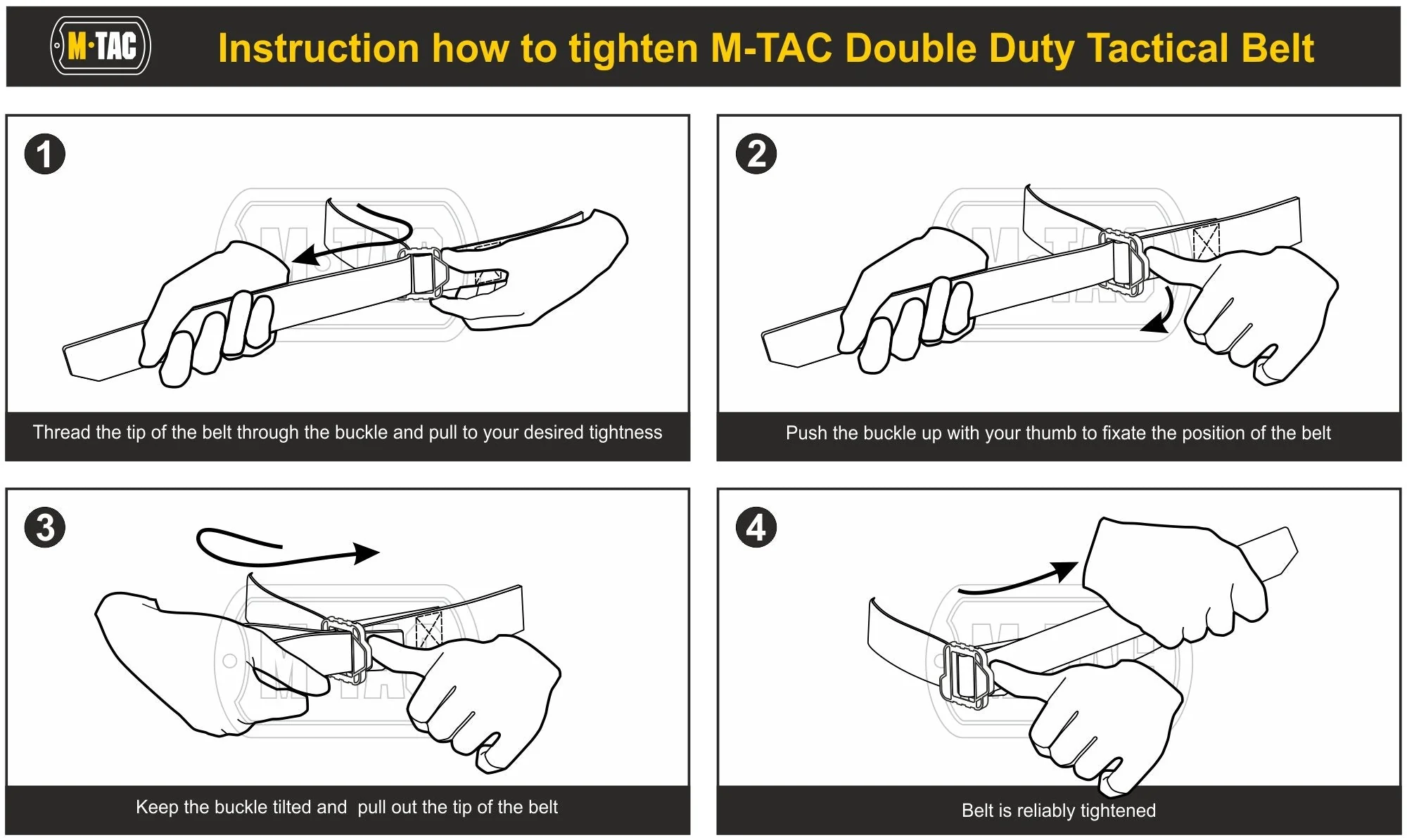M-Tac Double Duty Tactical Belt - Image 14