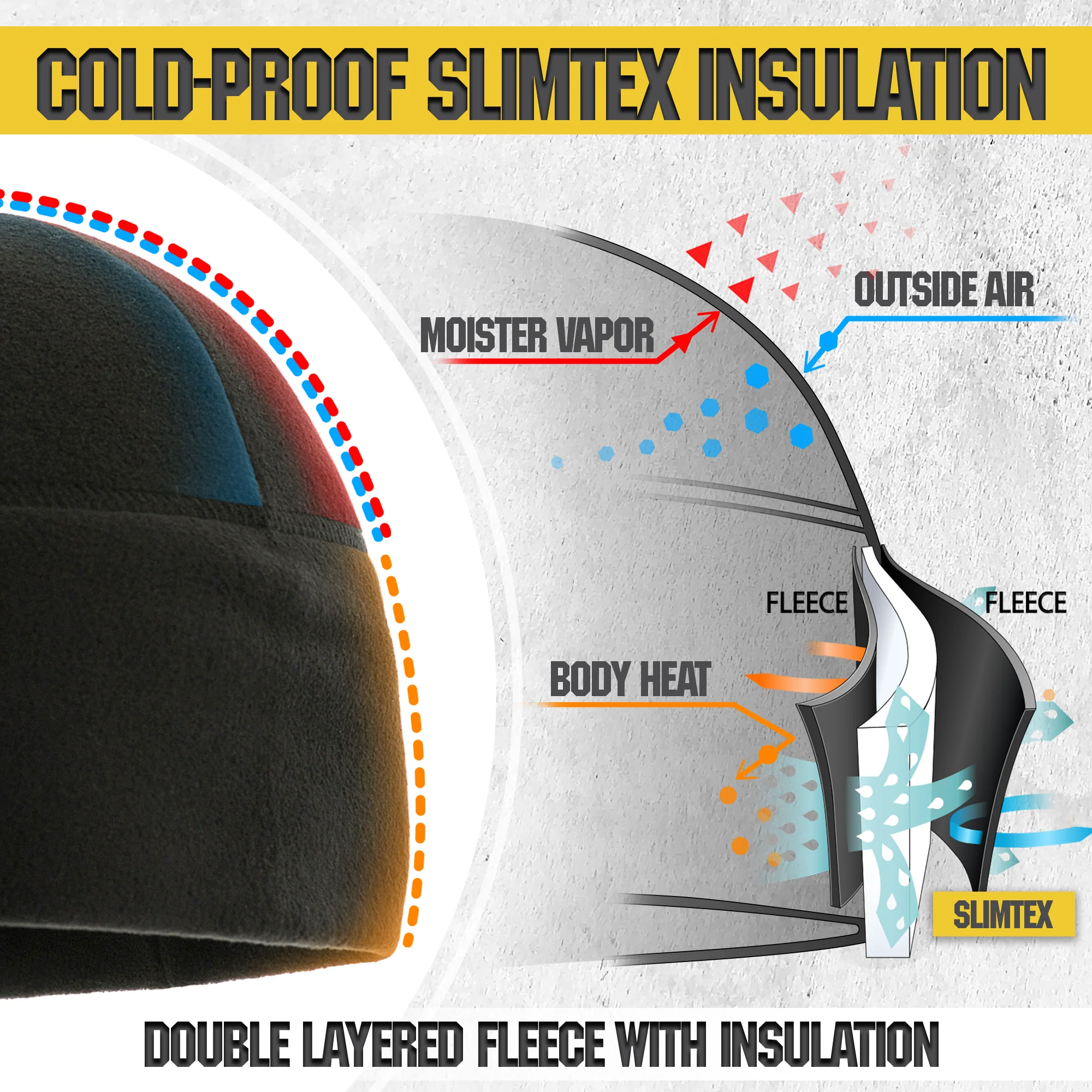M-Tac Elite Fleece Watch Cap with Slimtex (250 g/m2) - Image 3