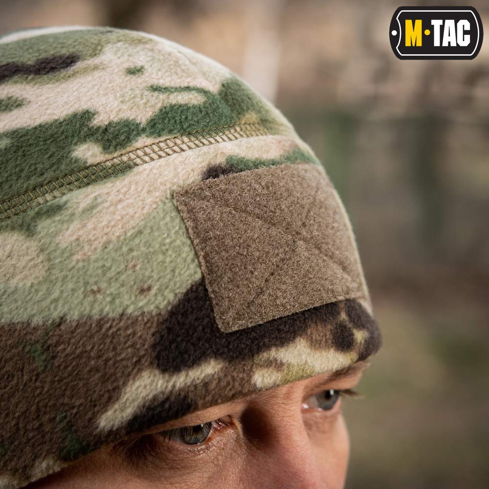 M-Tac Fleece Tactical Watch Cap Beanie With Patch Panel (270 g/m2) - Image 30