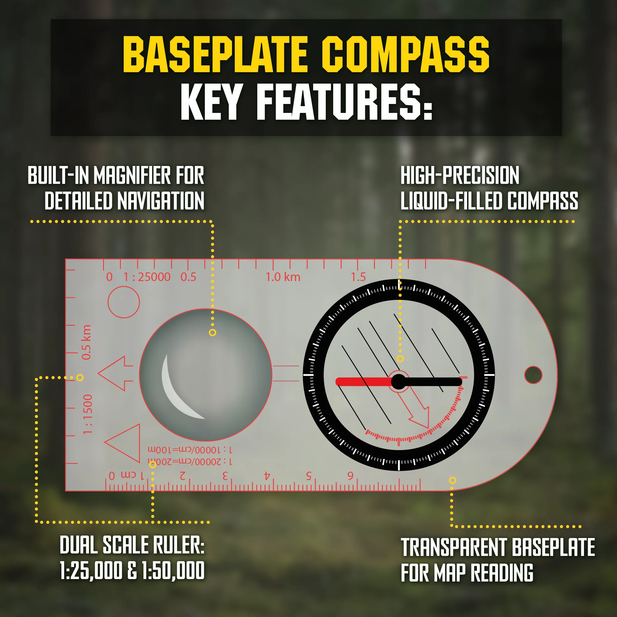 M-Tac Map Compass - Image 6