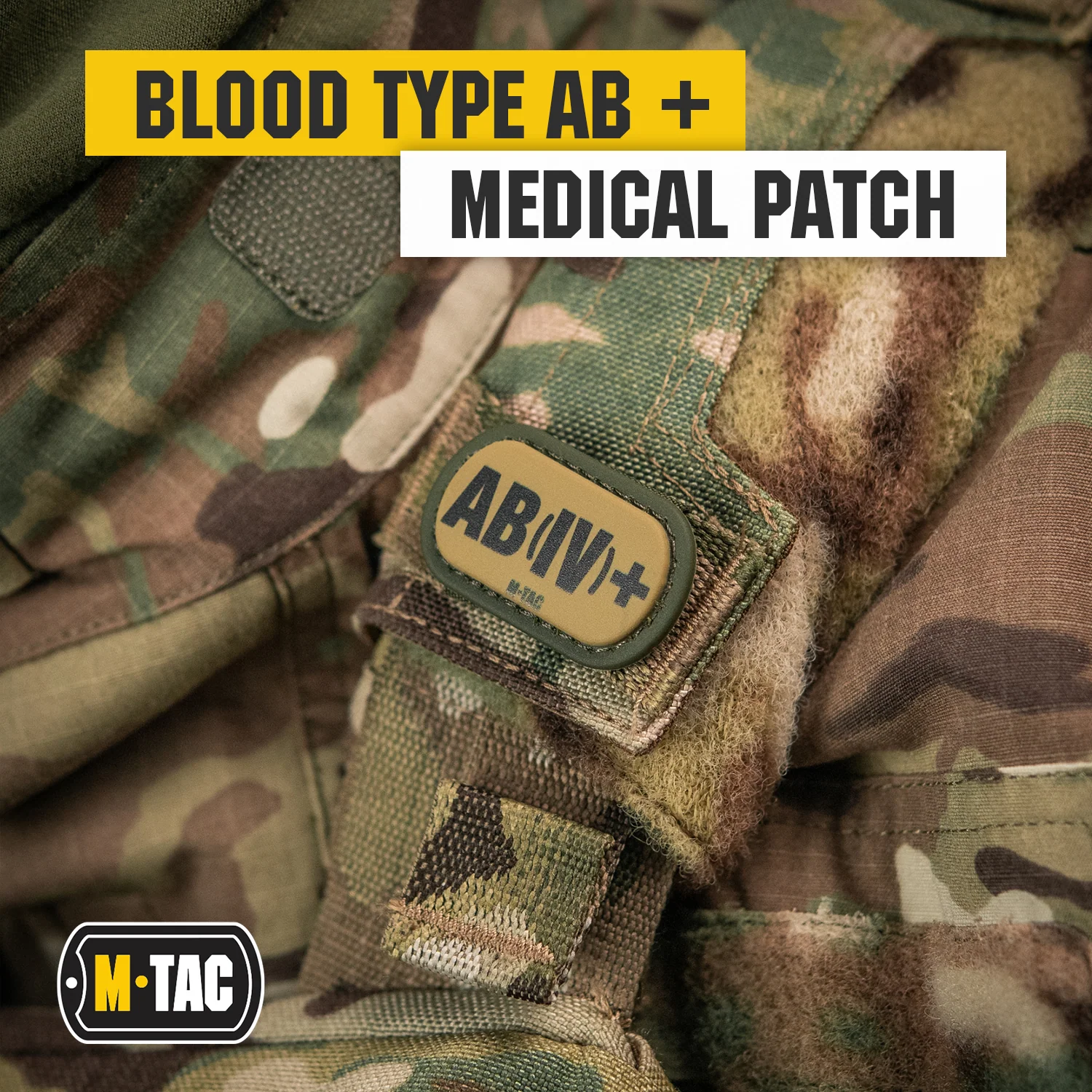 M-Tac Molle Medical Patch Blood Group - Image 17
