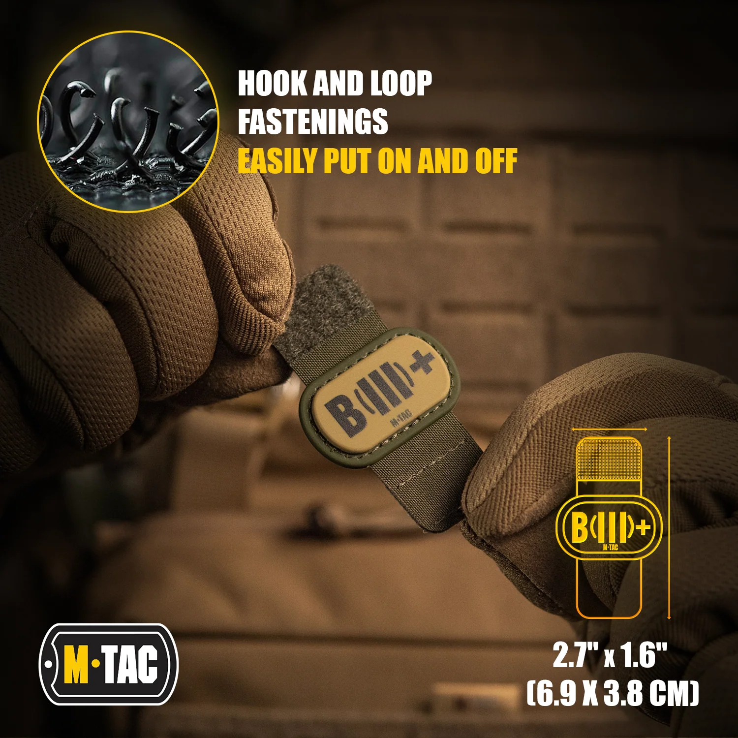 M-Tac Molle Medical Patch Blood Group - Image 29