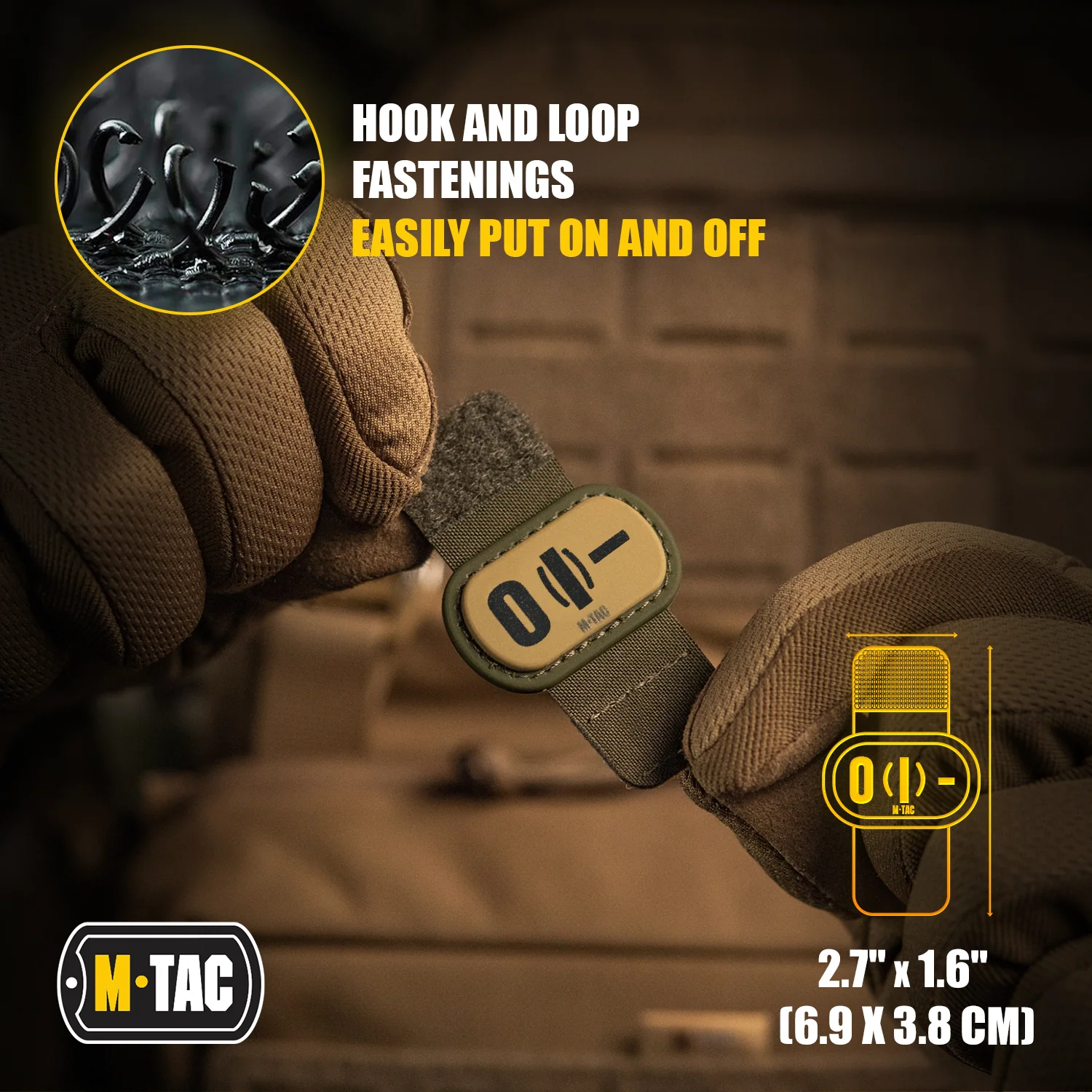 M-Tac Molle Medical Patch Blood Group - Image 34