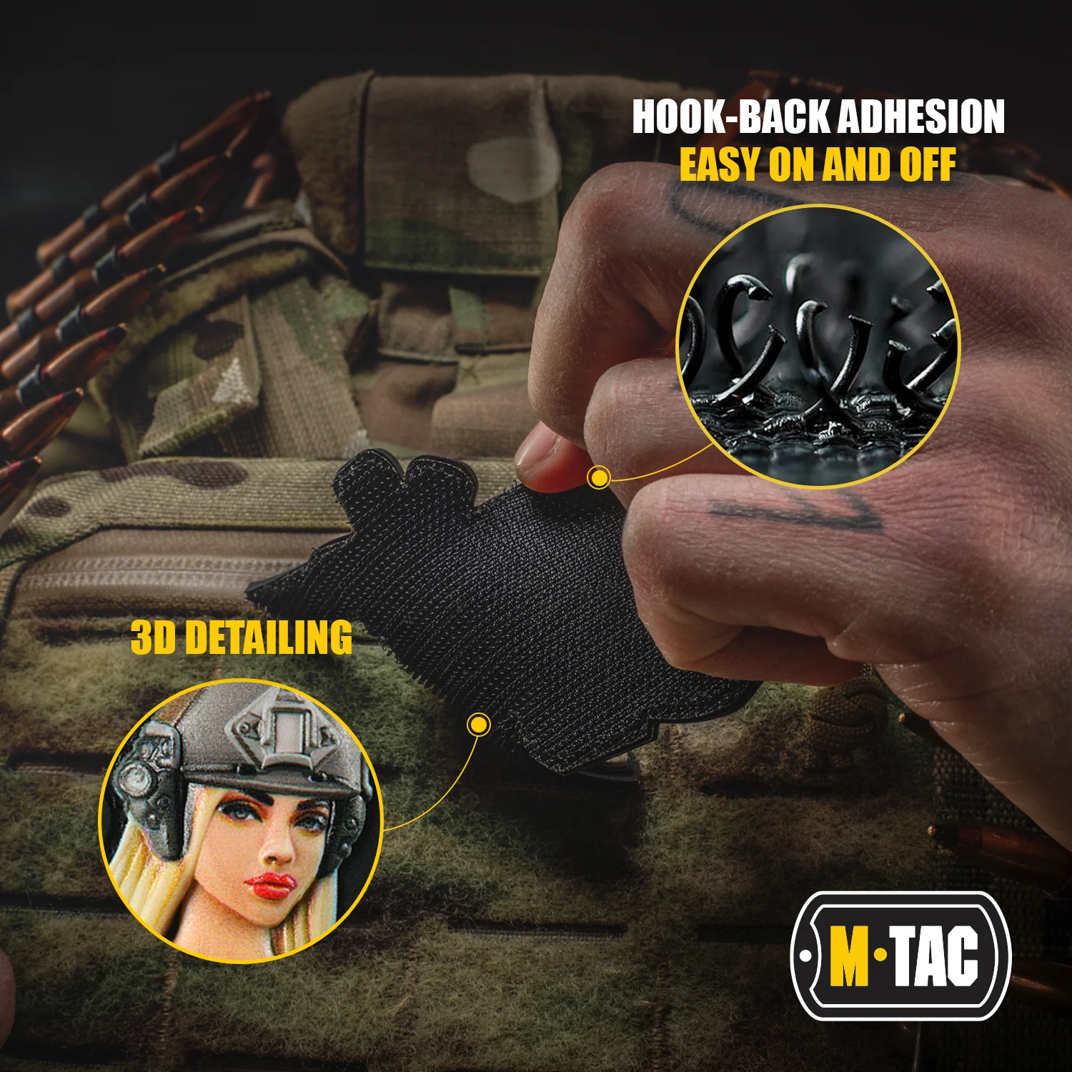 M-Tac Morale Patch Tactical Girl - Image 128