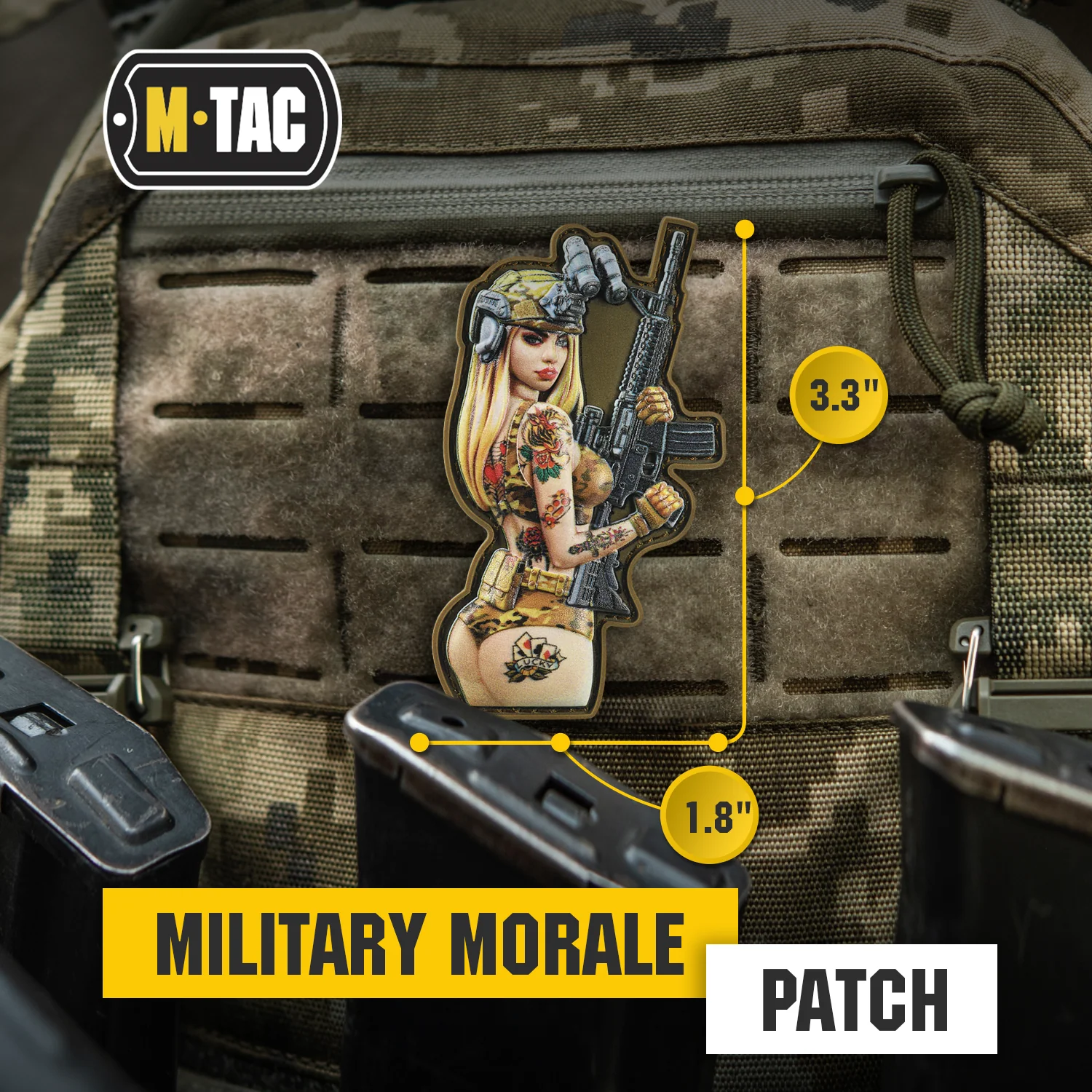 M-Tac Morale Patch Tactical Girl - Image 146