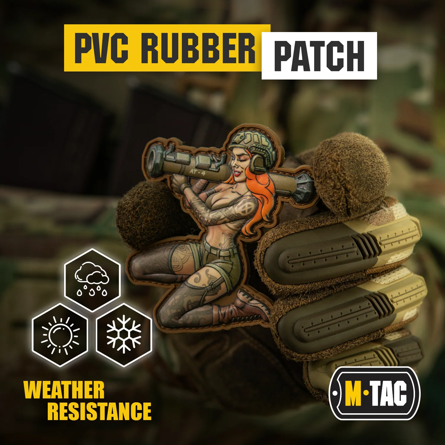 M-Tac Morale Patch Tactical Girl - Image 154