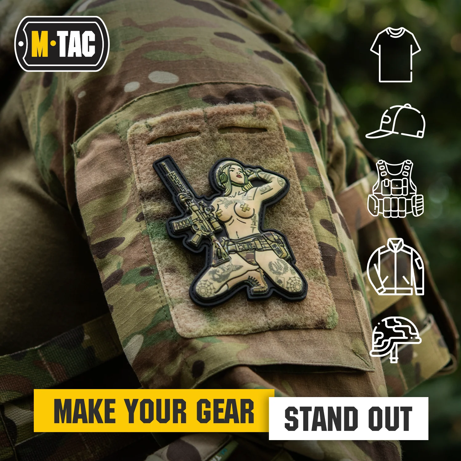 M-Tac Morale Patch Tactical Girl - Image 22