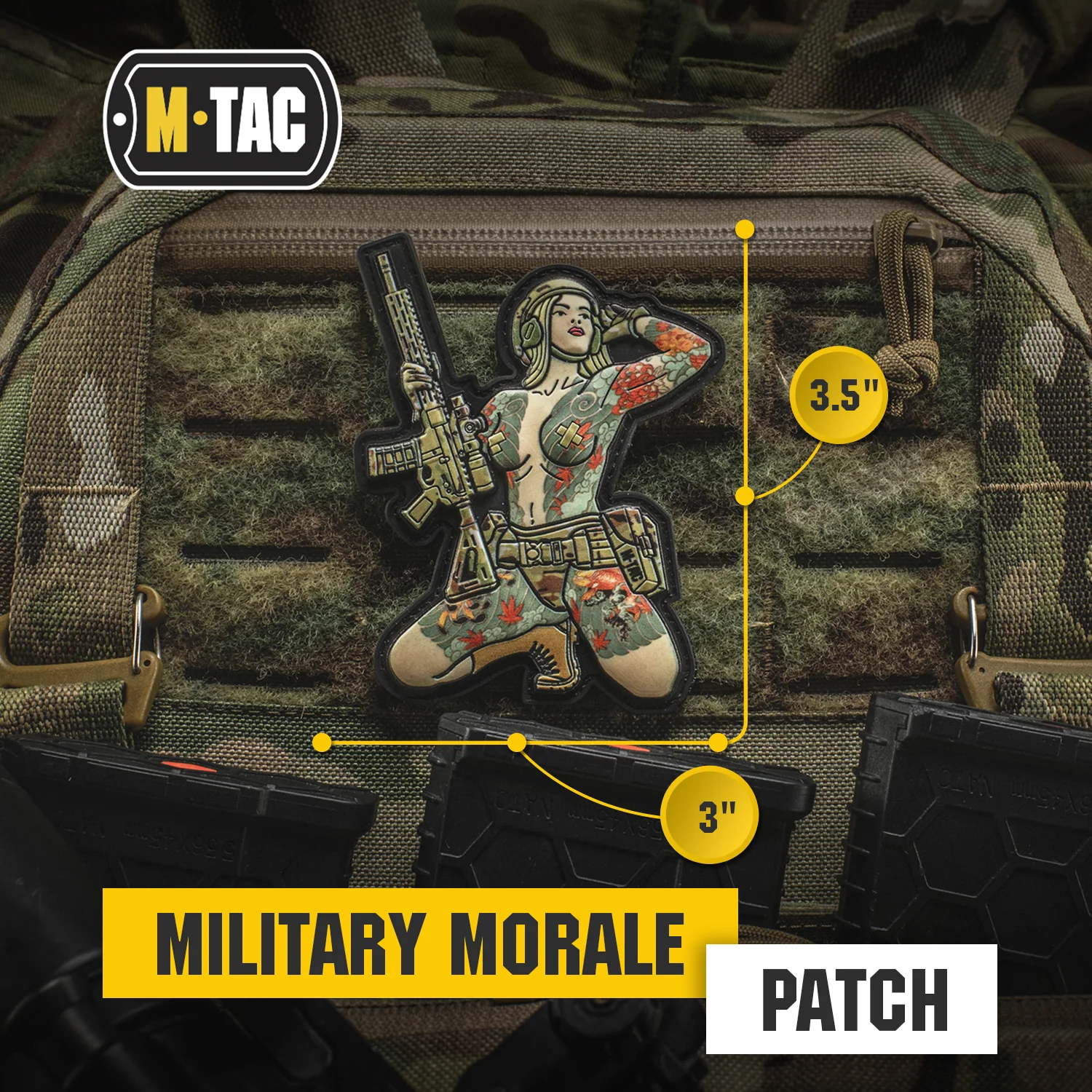 M-Tac Morale Patch Tactical Girl - Image 26