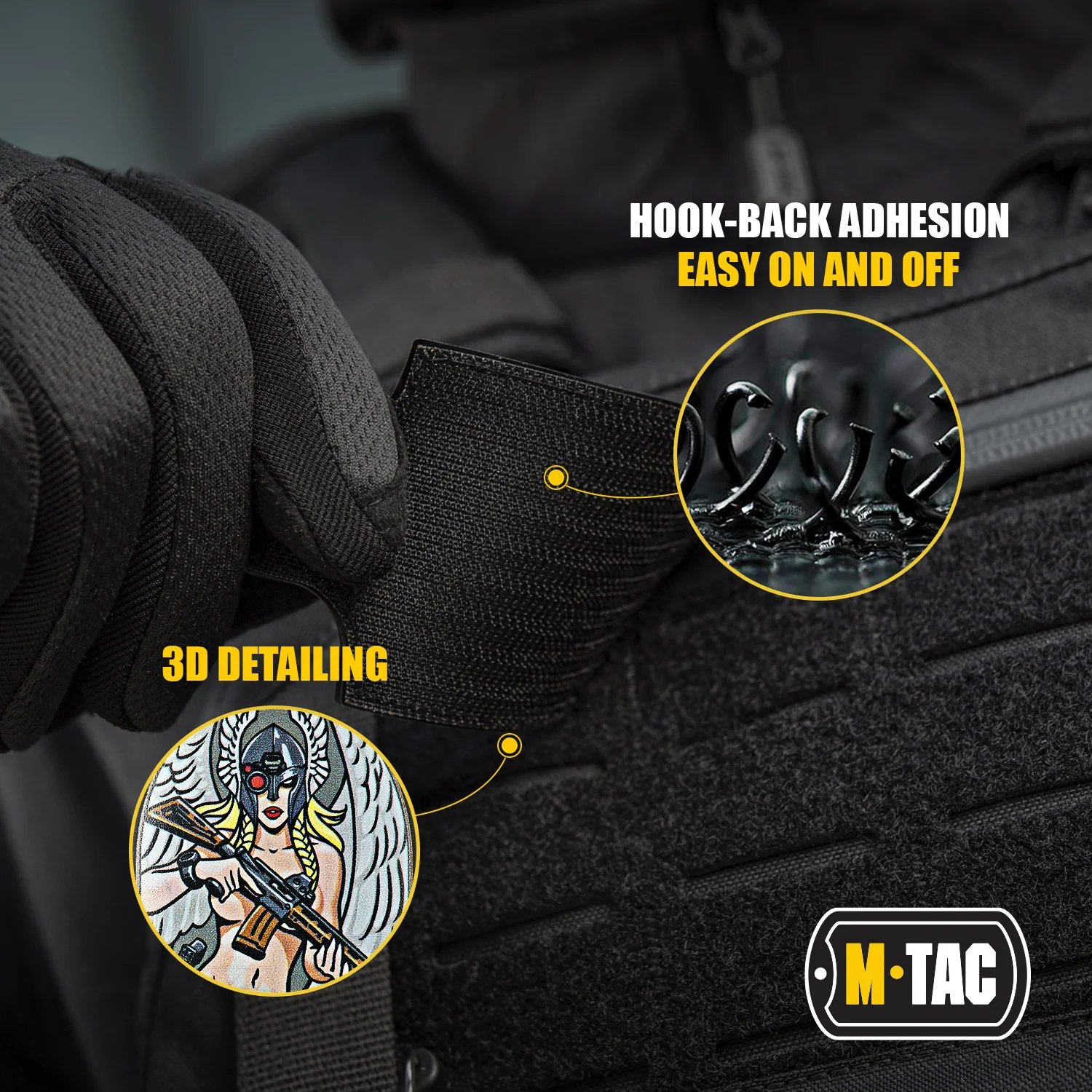 M-Tac Morale Patch Valkyrie PVC - Image 3